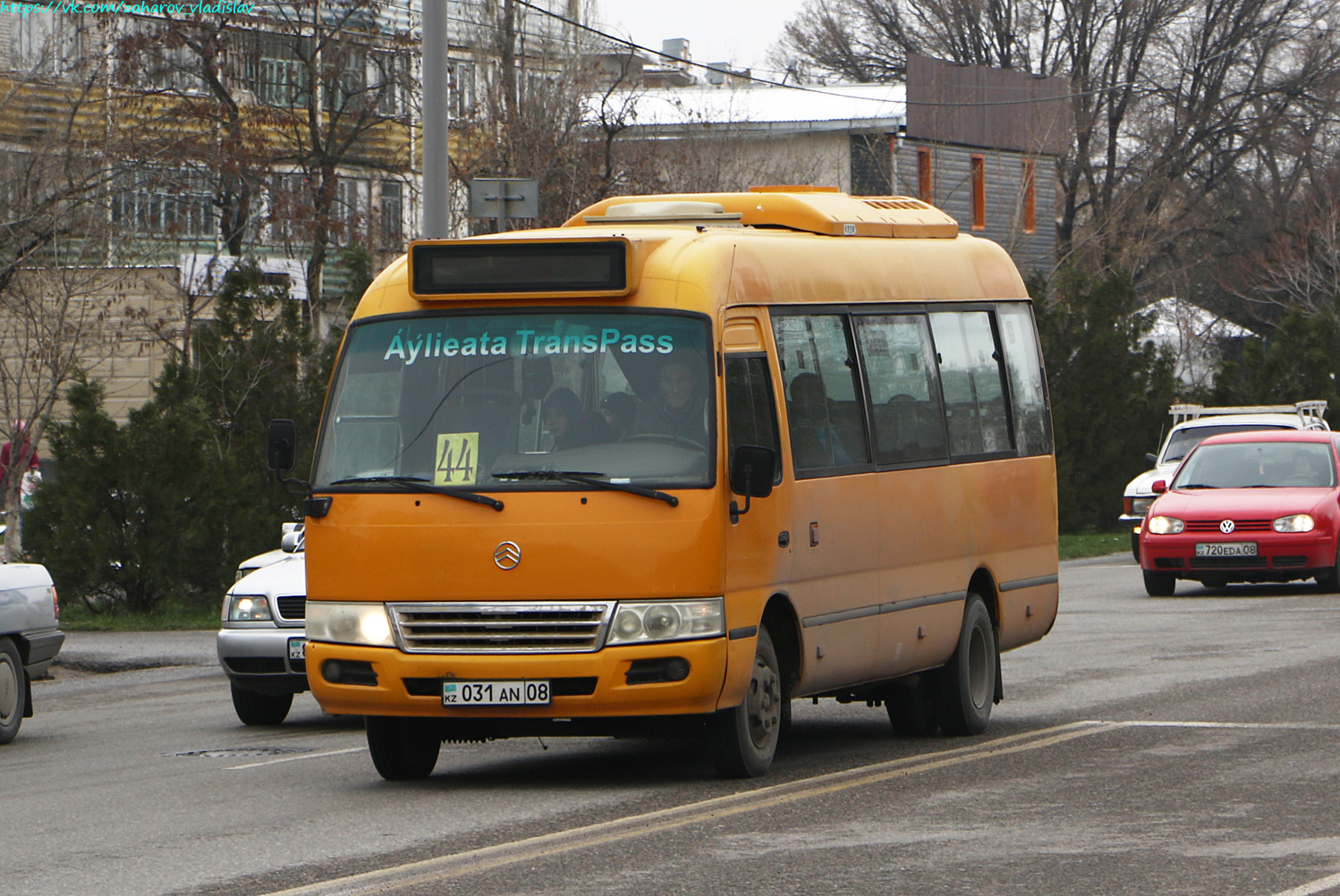 Жамбылская область, Golden Dragon XML6700J18C № 031 AN 08
