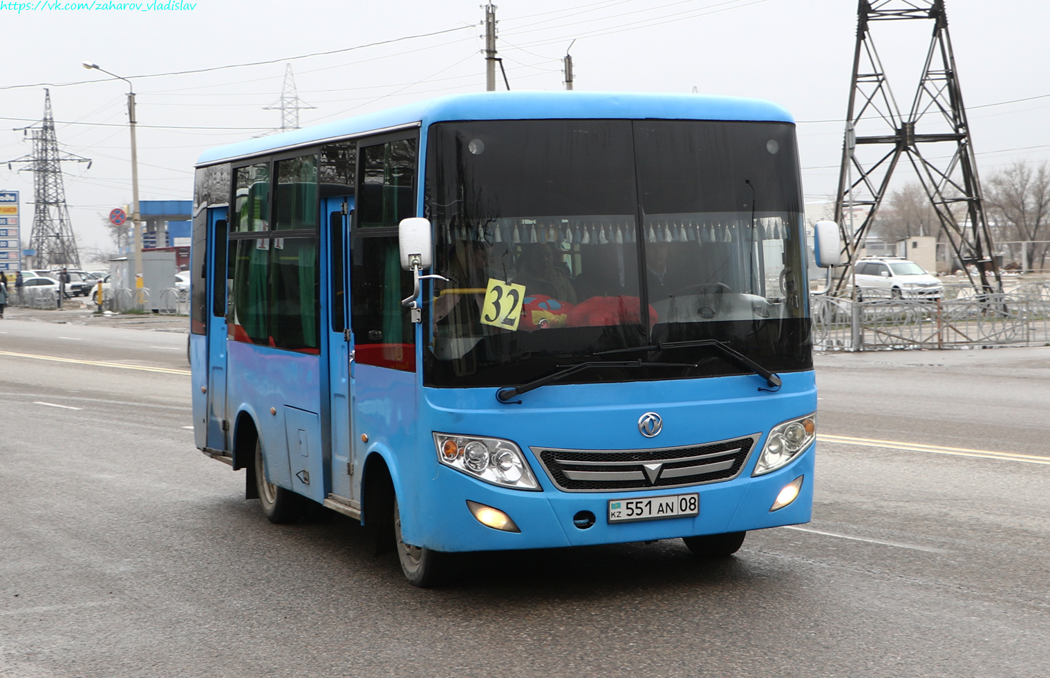 Жамбылская область, Dongfeng BWC6665GA5 (Qilu/СемАЗ) № 551 AN 08