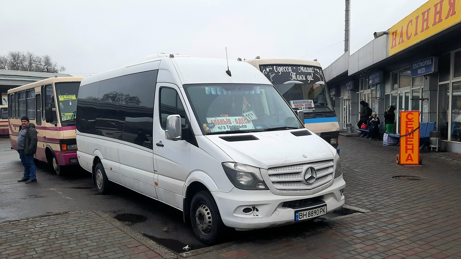 Одесская область, Mercedes-Benz Sprinter W906 516CDI № BH 8890 PK