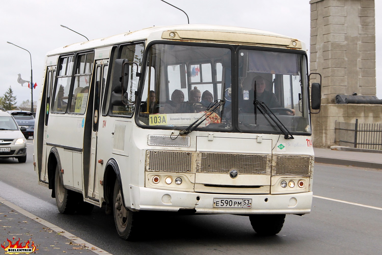 Новгородская область, ПАЗ-320540-12 № 114