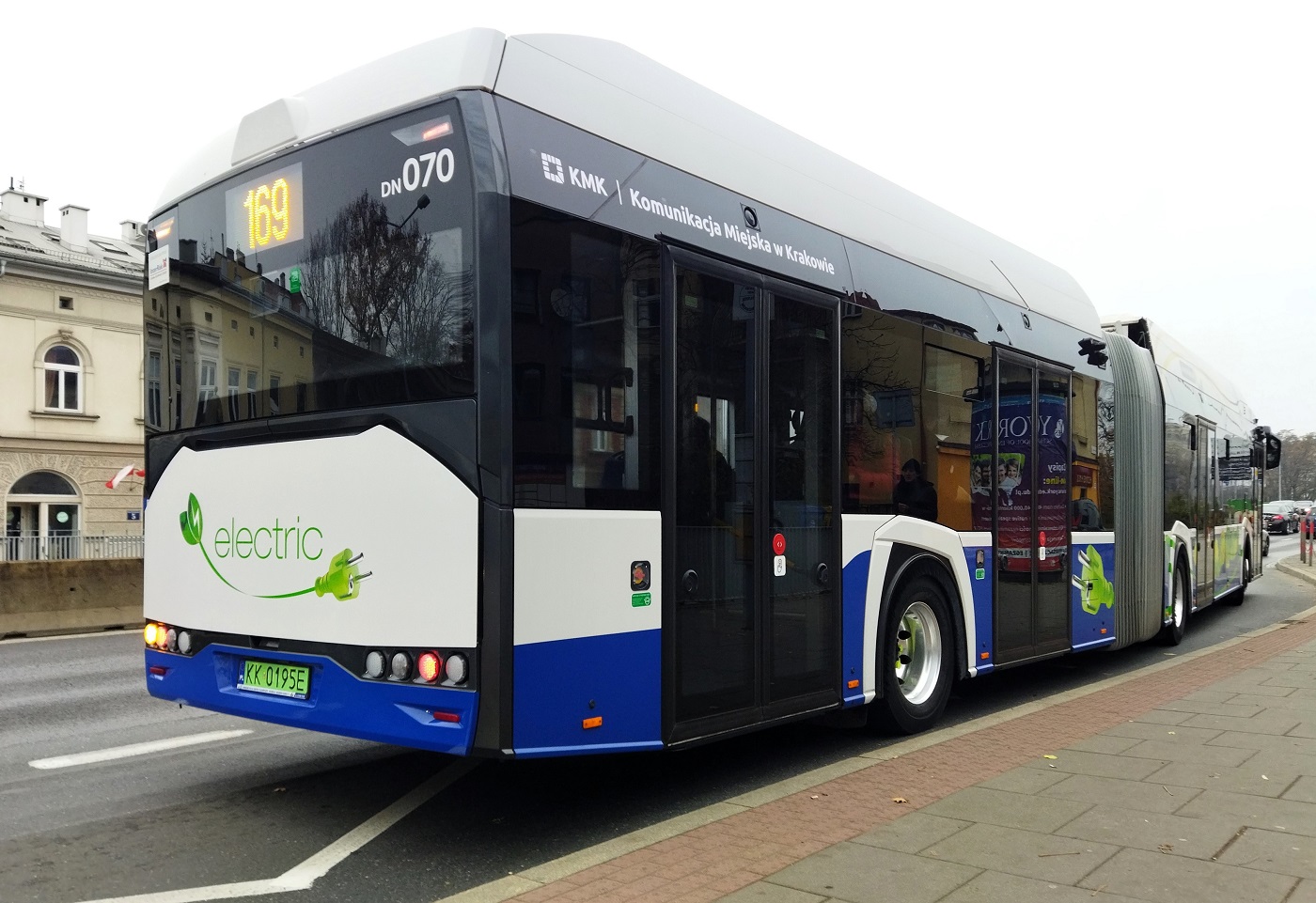 Польша, Solaris Urbino IV 18 electric № DN070