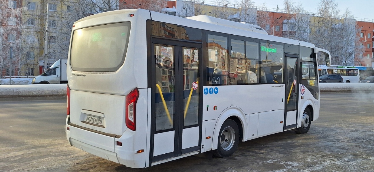 Автобус паз вектор некст как снять руль Ханты-Мансийский АО, ПАЗ-320435-04 "Vector Next" № М 124 ЕК 186 - Фото - Автобус