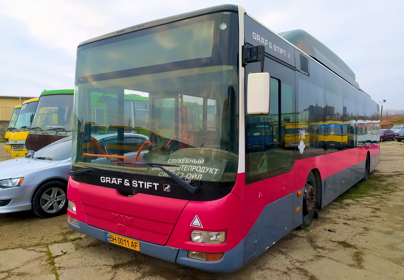 Odessa region, MAN A21 Lion's City NL273 LPG # 7106