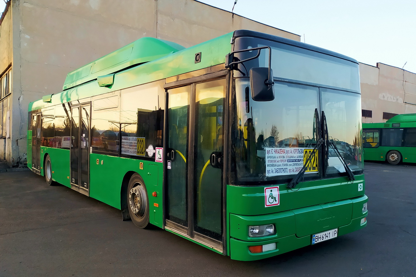 Одесская область, MAN A21 NL313 CNG № 1109