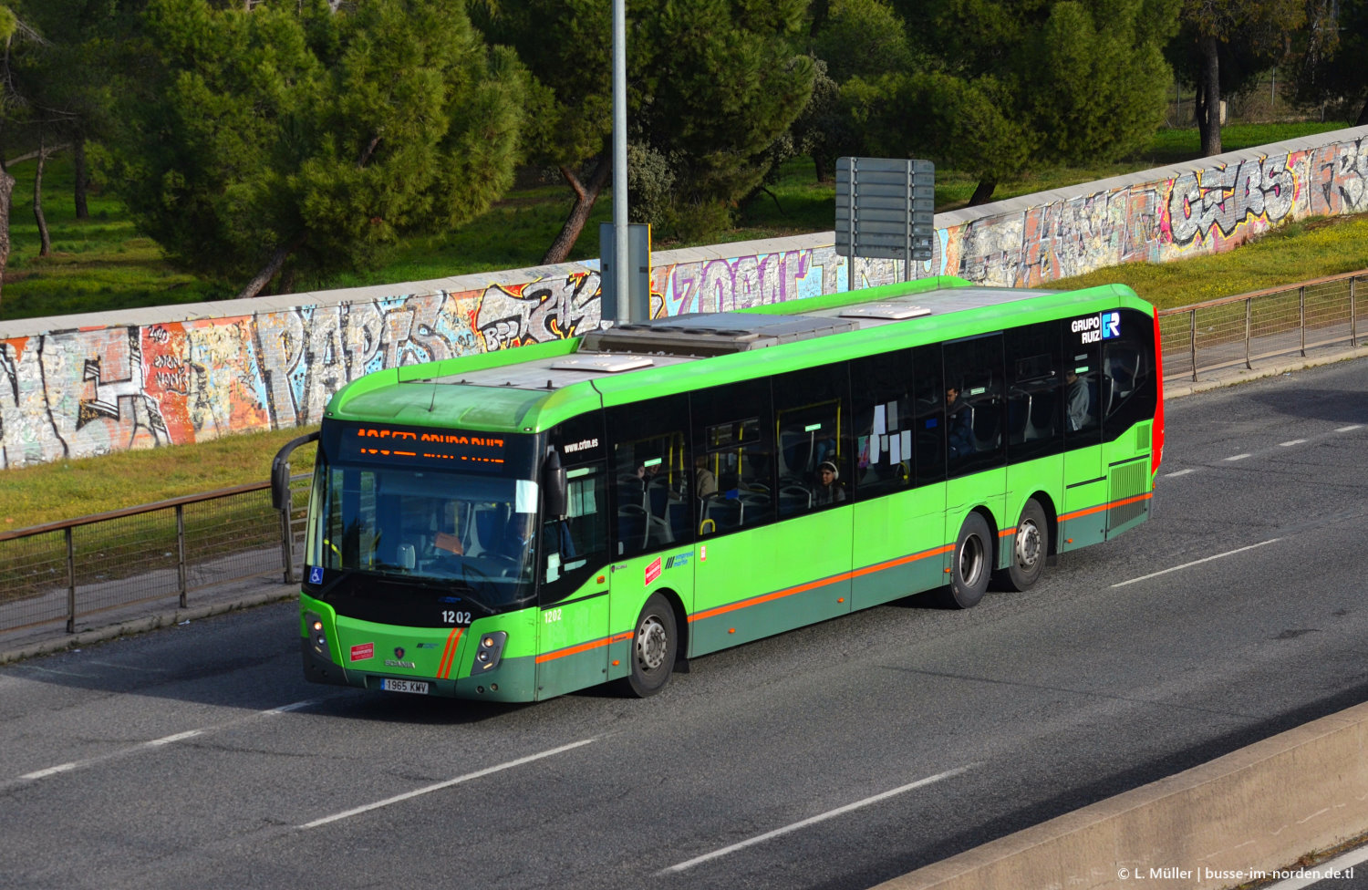 Испания, Castrosua Magnus.E+ LE 15 № 1202