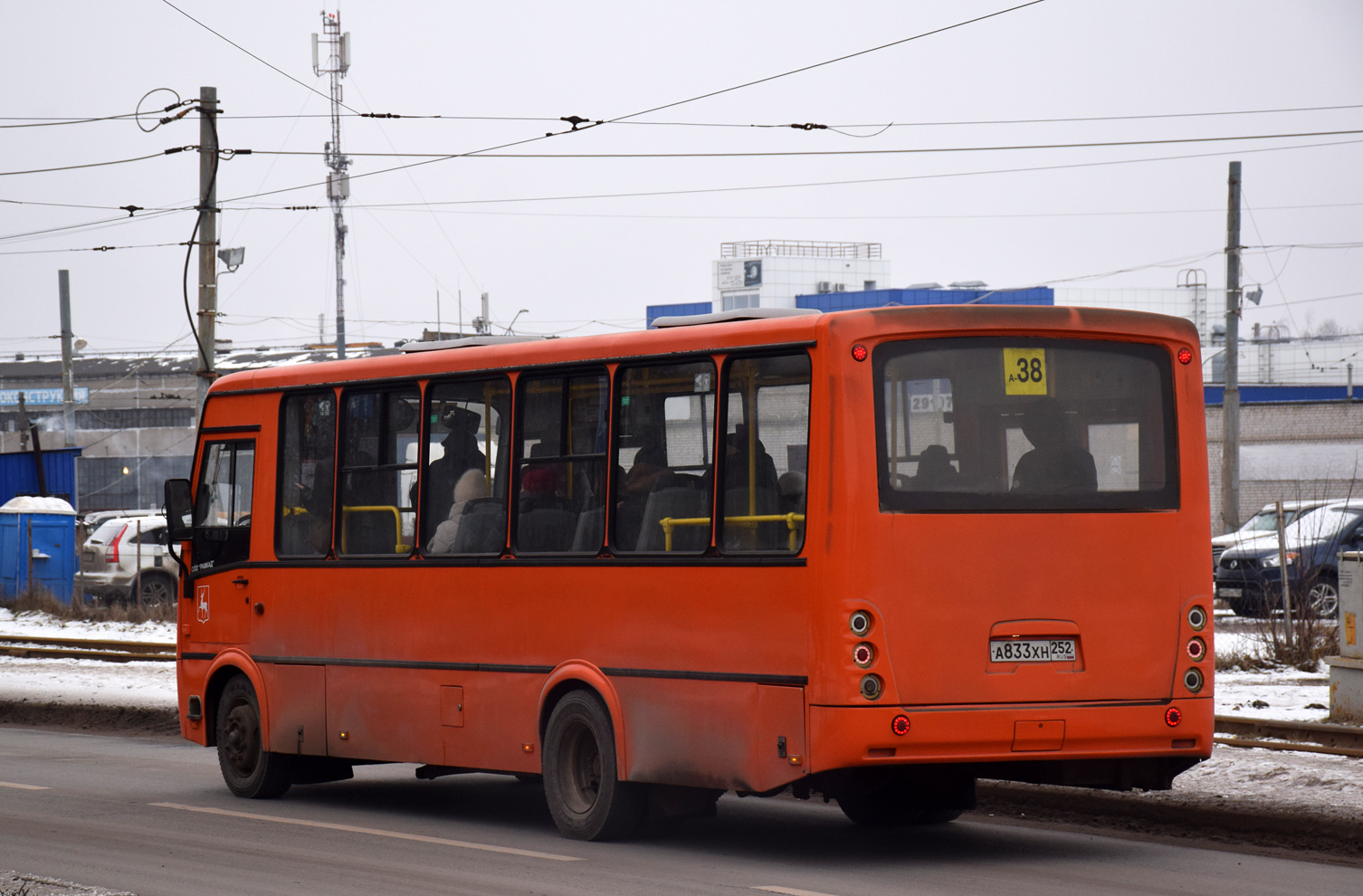 Нижегородская область, ПАЗ-320414-05 "Вектор" № А 833 ХН 252