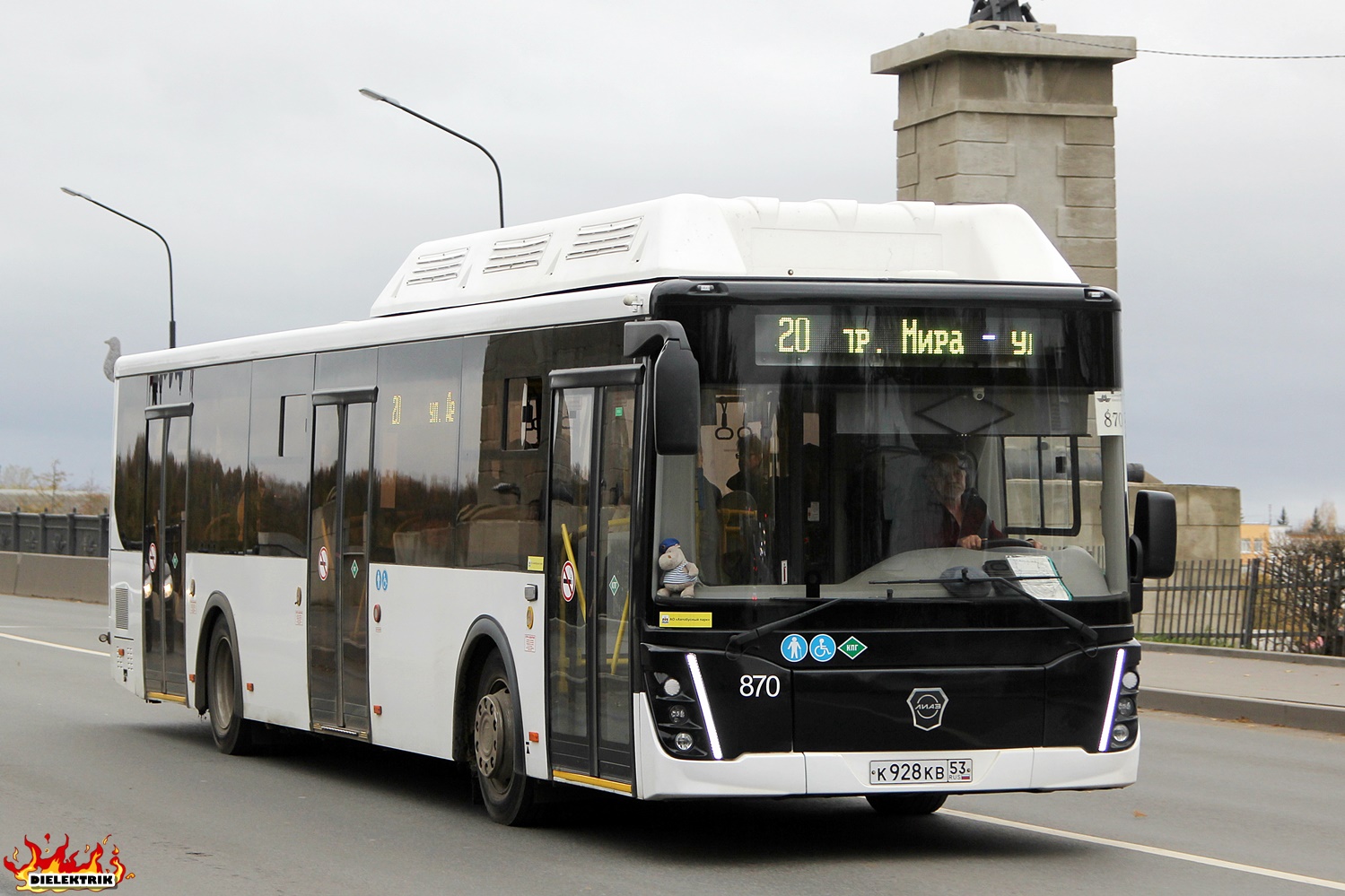 Новгородская область, ЛиАЗ-5292.67 (CNG) № 870