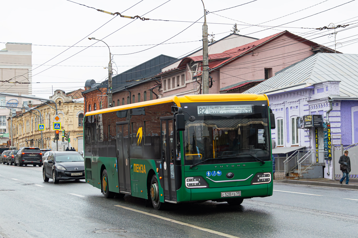 Пензенская область, Yutong ZK6116HG № С 528 РВ 58