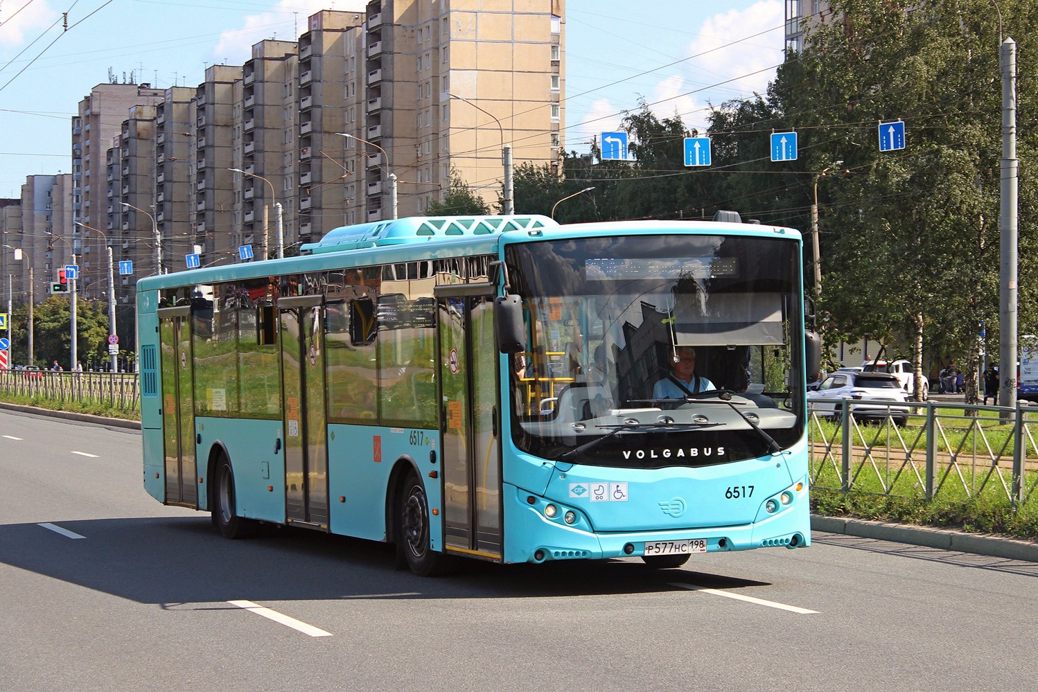 Санкт-Петербург, Volgabus-5270.G4 (LNG) № 6517