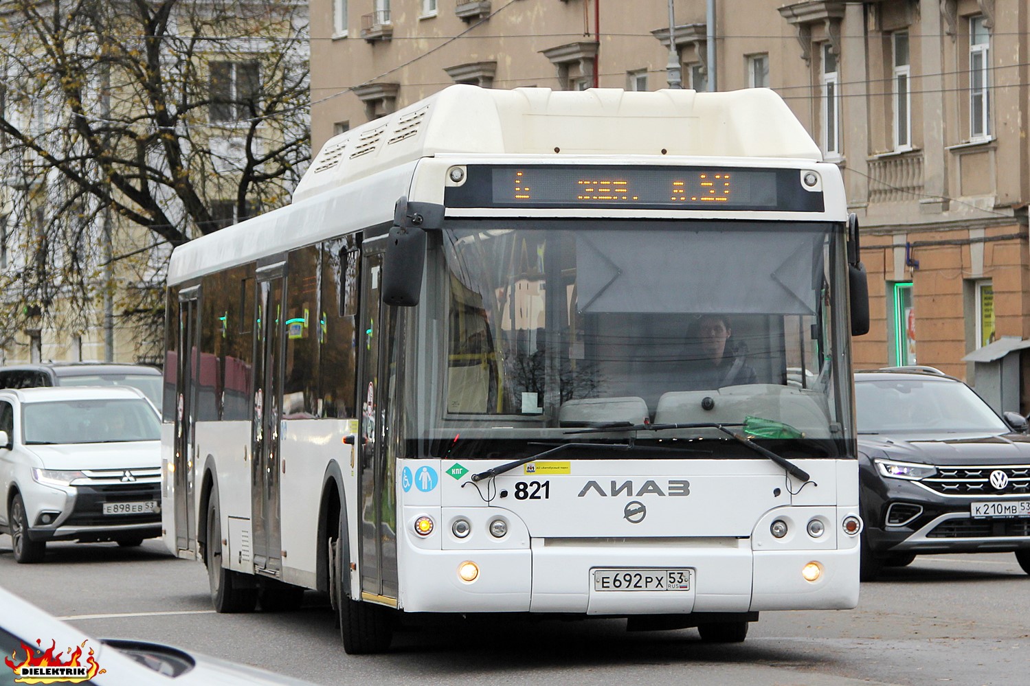 Новгородская область, ЛиАЗ-5292.67 (CNG) № 821