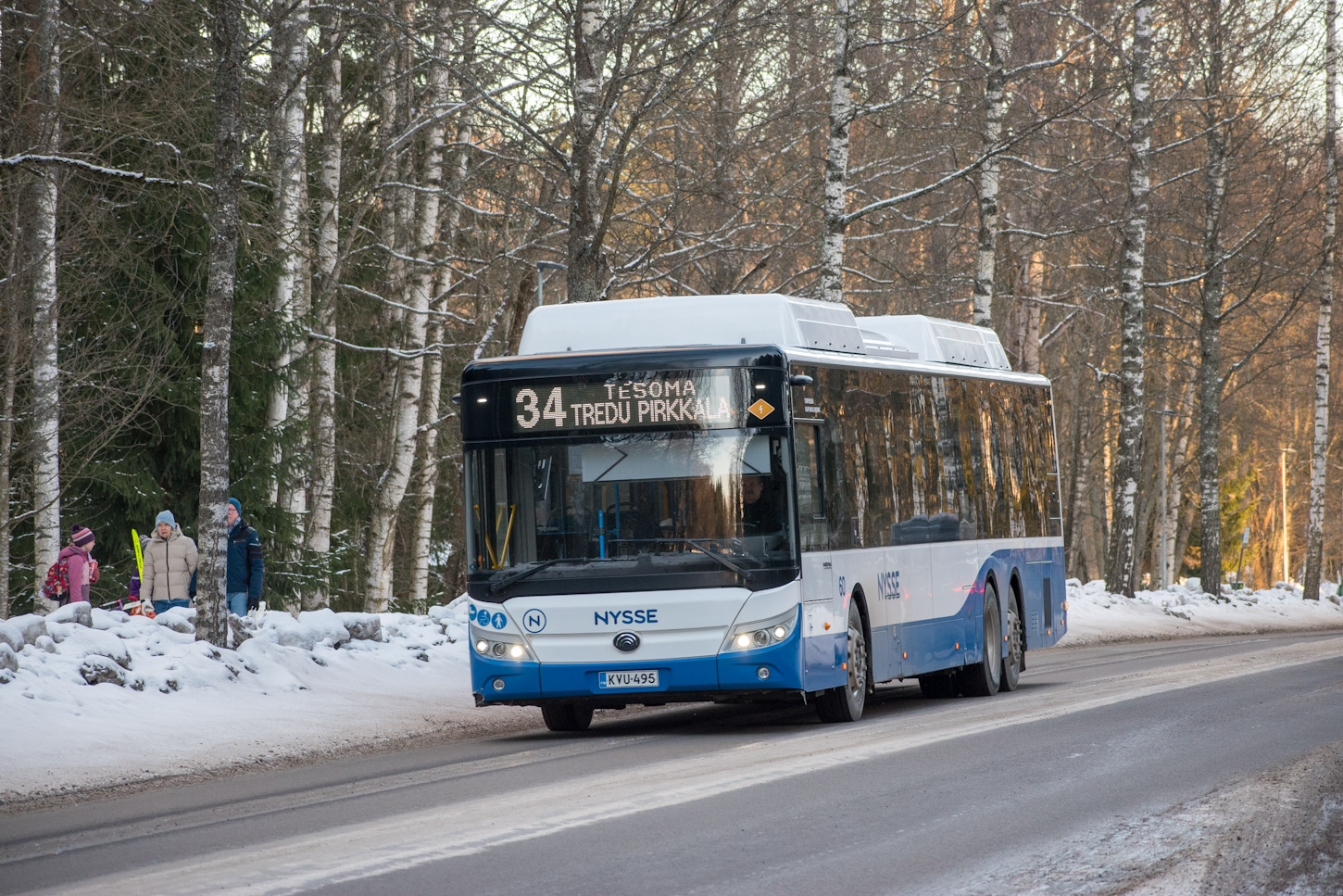Финляндия, Yutong E15 № 60