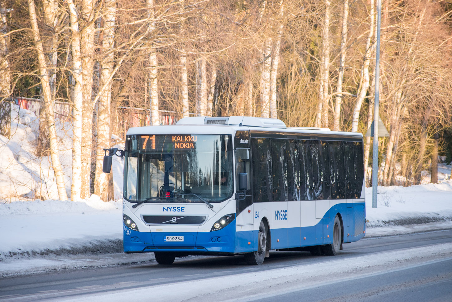 Финляндия, Volvo 8900LE № 164