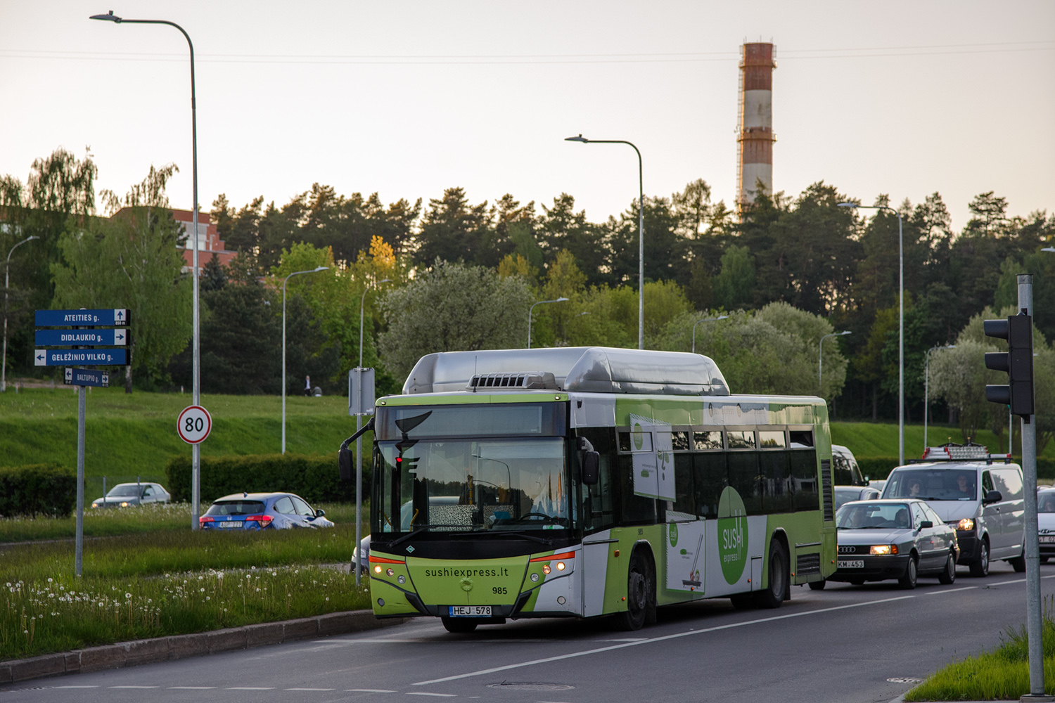 Литва, Castrosua CS.40 City Versus GNC 12 № 985