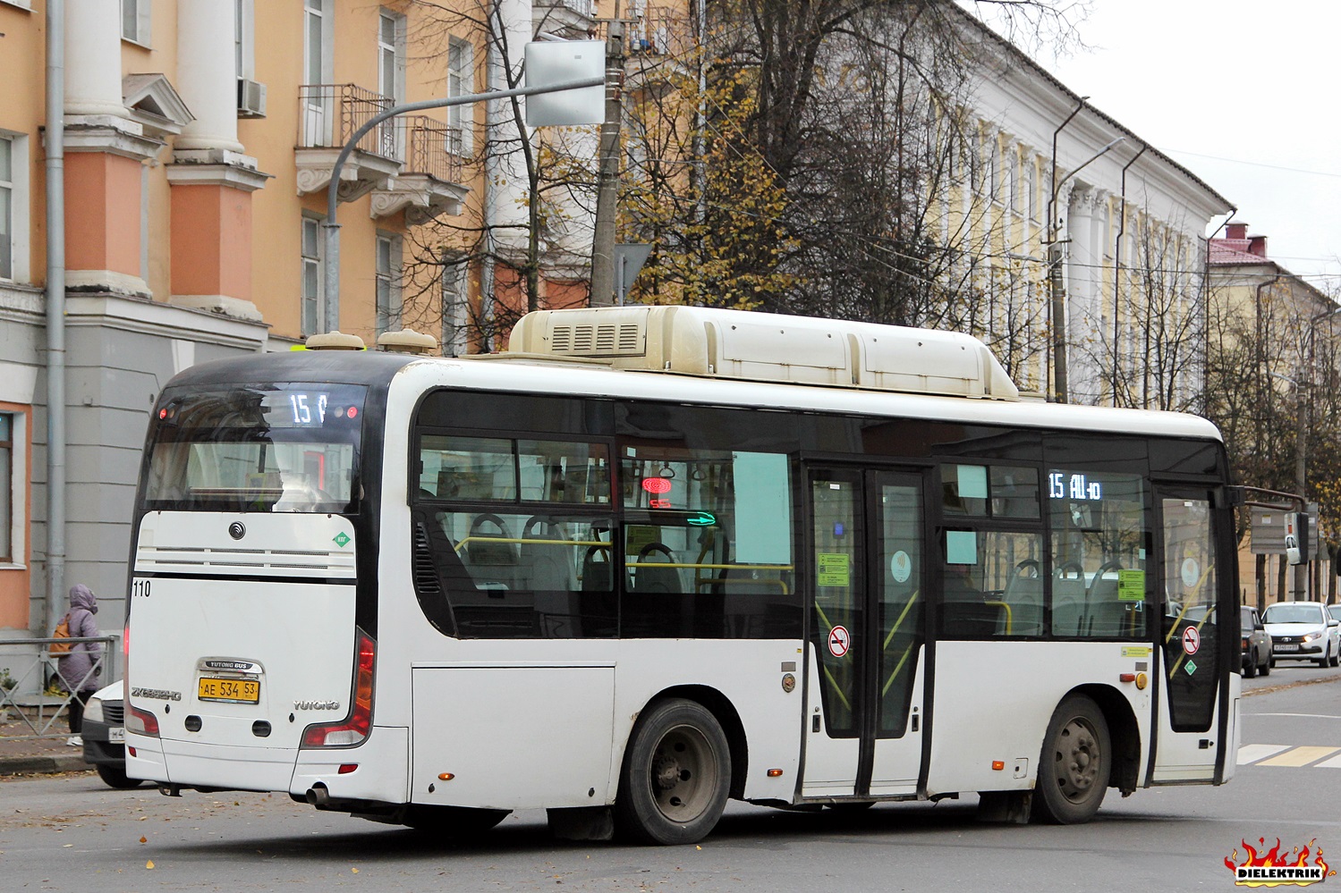 Новгородская область, Yutong ZK6852HG № 110