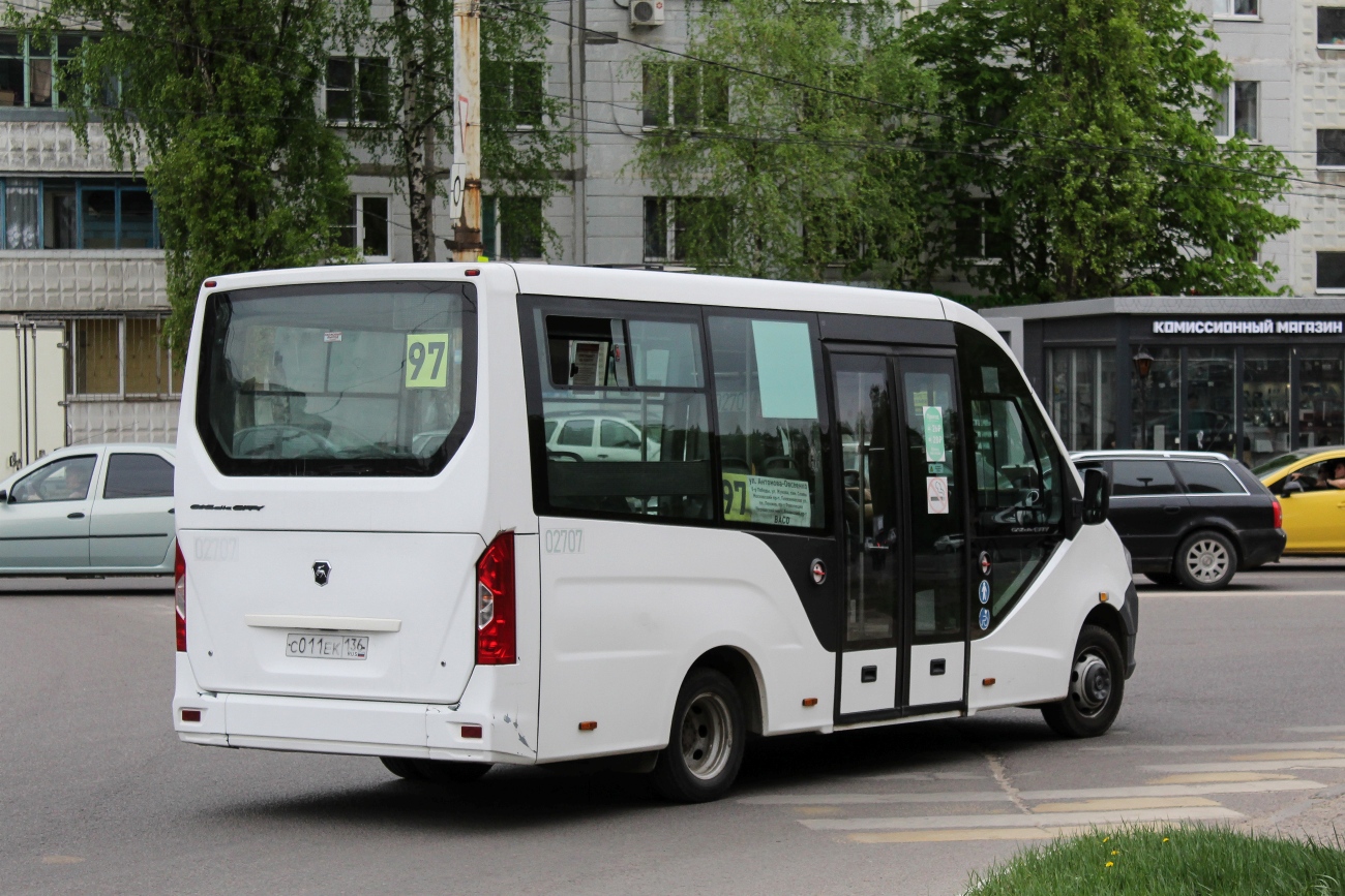 Воронежская область, ГАЗ-A68R52 City № 02707