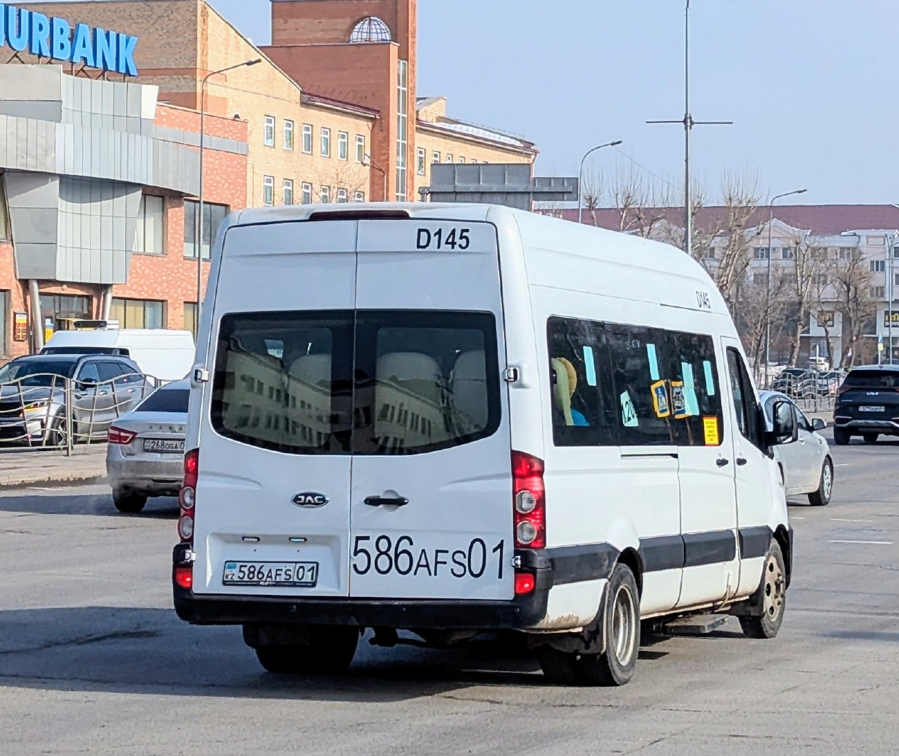 Астана, JAC Sunray (СарыаркаАвтоПром) № D145