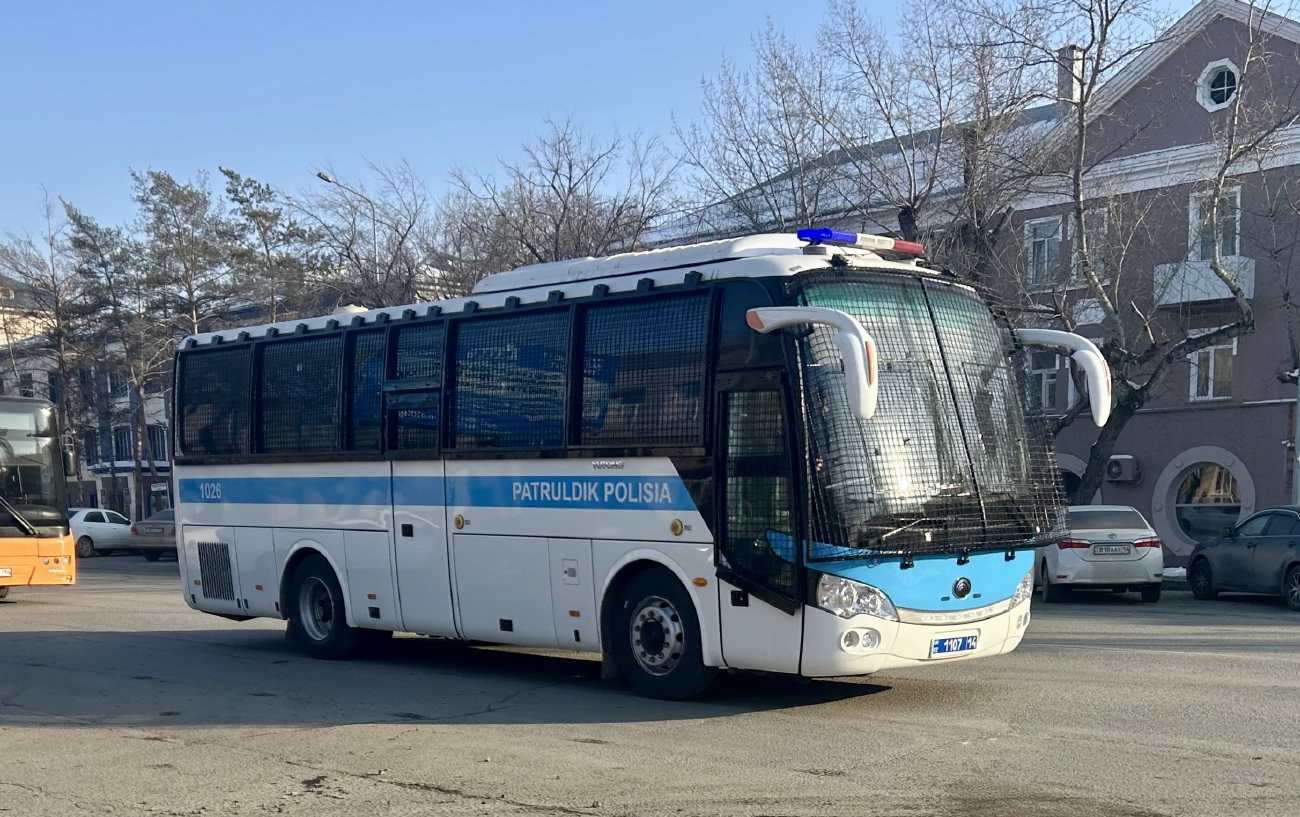 Павлодарская область, Yutong ZK6938HB9 (QazTehna) № 1107 14