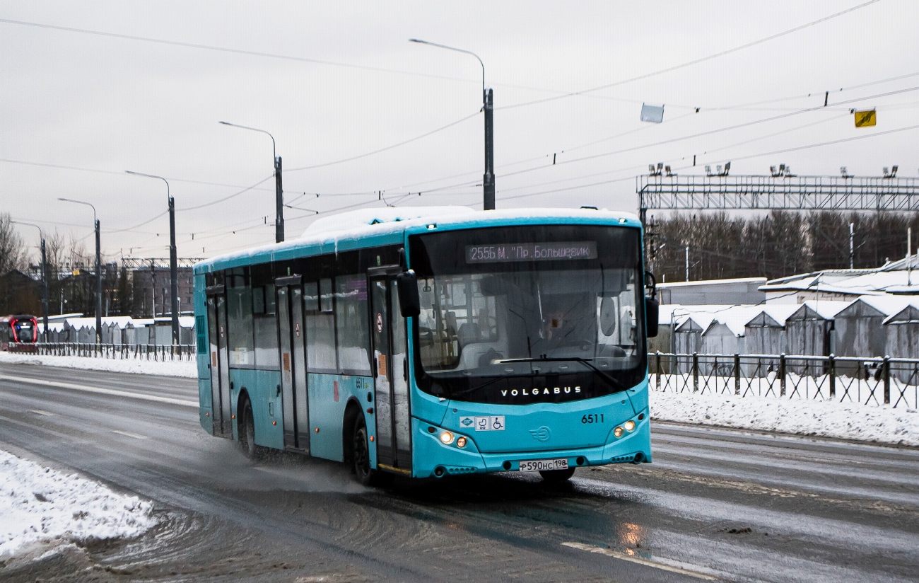 Санкт-Петербург, Volgabus-5270.G4 (LNG) № 6511