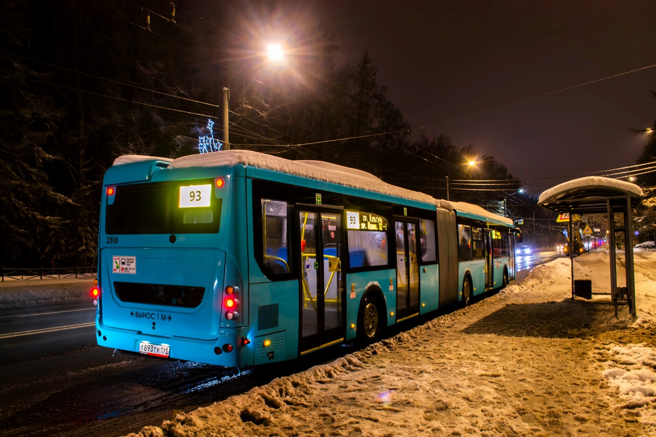 Санкт-Петербург, ЛиАЗ-6213.65 № 2816 Санкт-Петербург, ЛиАЗ-6213.65 № 2816