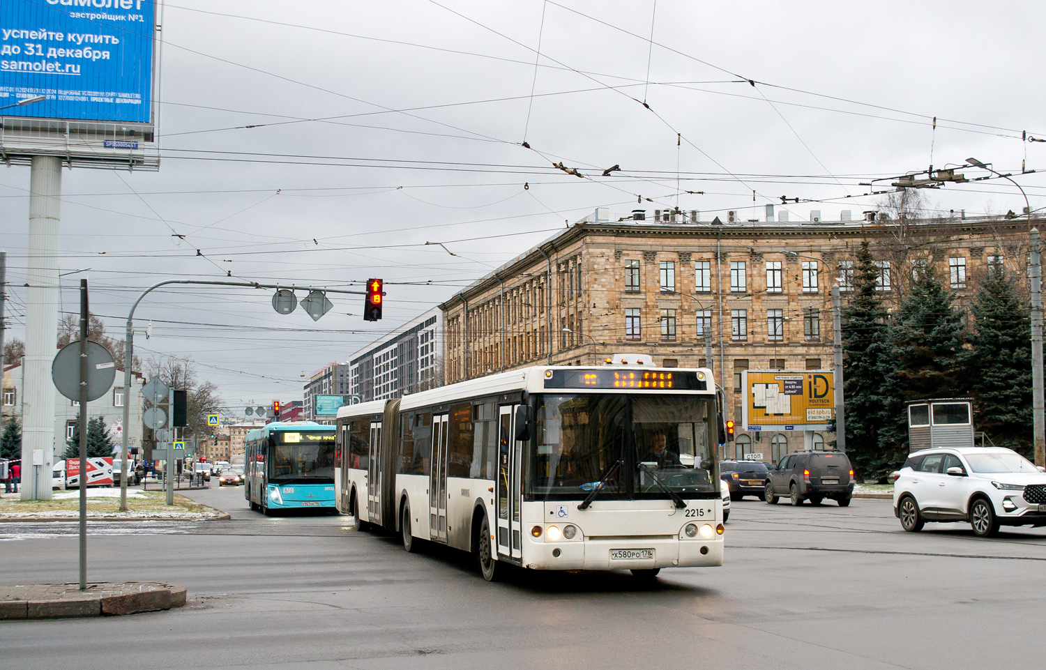 Санкт-Петербург, ЛиАЗ-6213.20 № 2215