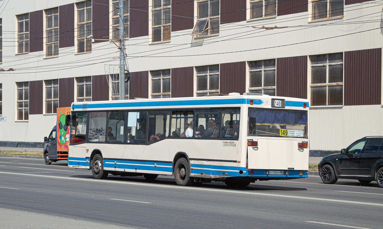 Пензенская область, Mercedes-Benz O405N2 № С 480 РТ 58 Пензенская область, Mercedes-Benz O405N2 № С 480 РТ 58