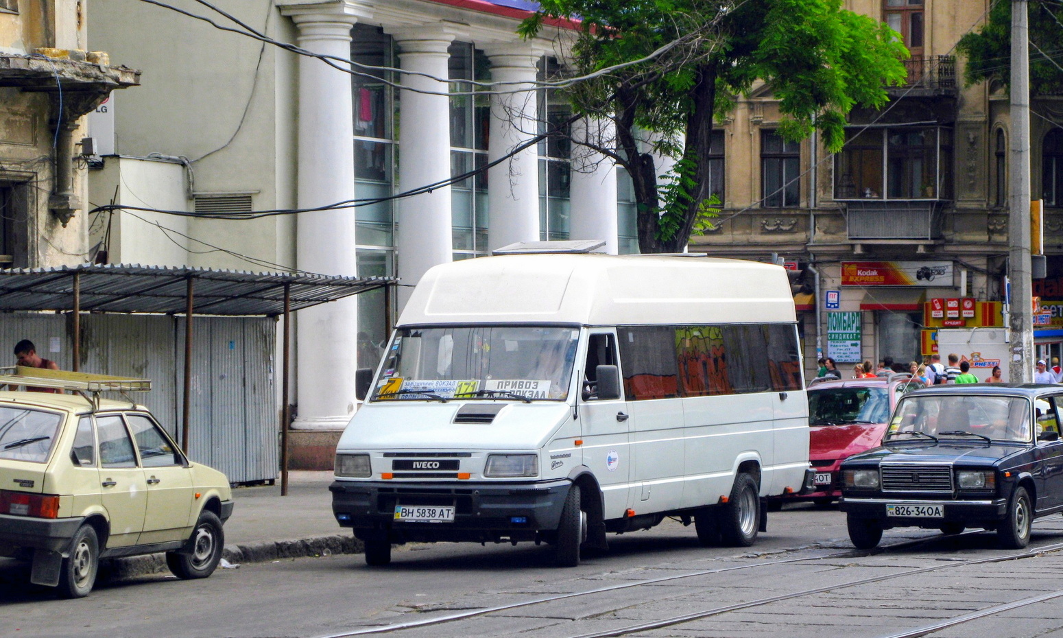 Одесская область, IVECO TurboDaily 35-12 № BH 5838 AT