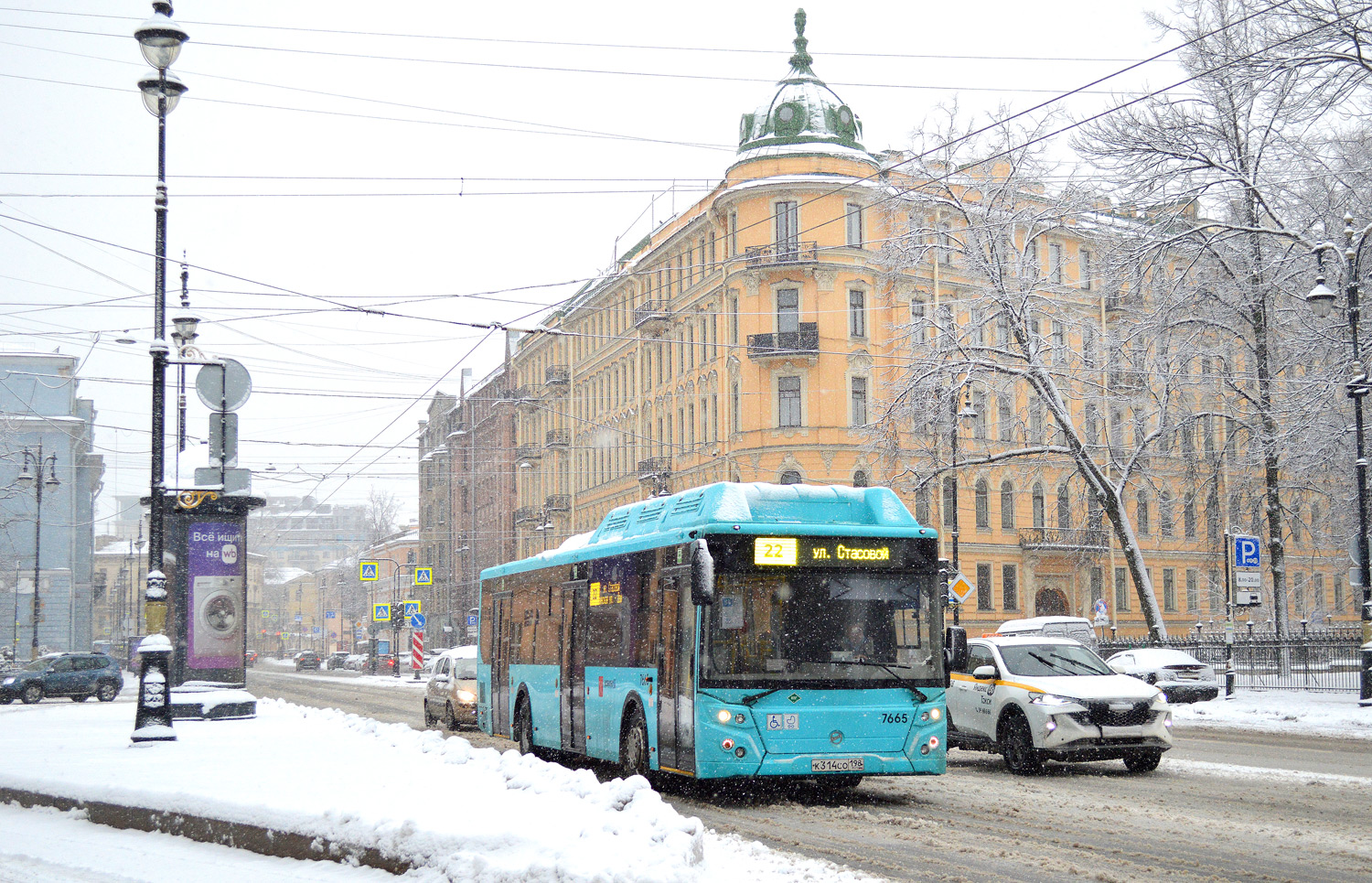 Санкт-Петербург, ЛиАЗ-5292.67 (CNG) № 7665