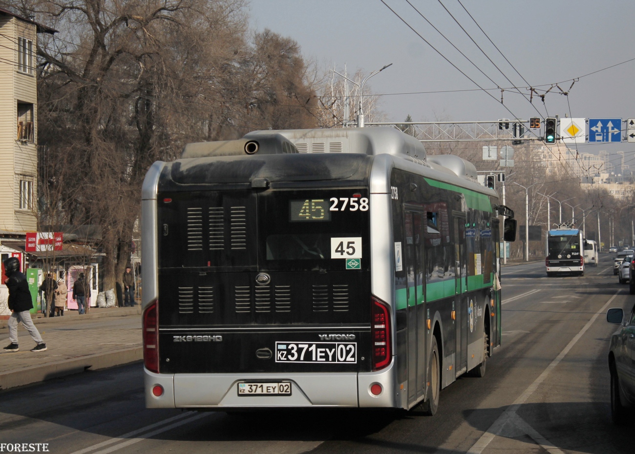 Алматы, Yutong ZK6126HG (QazTehna) № 2758
