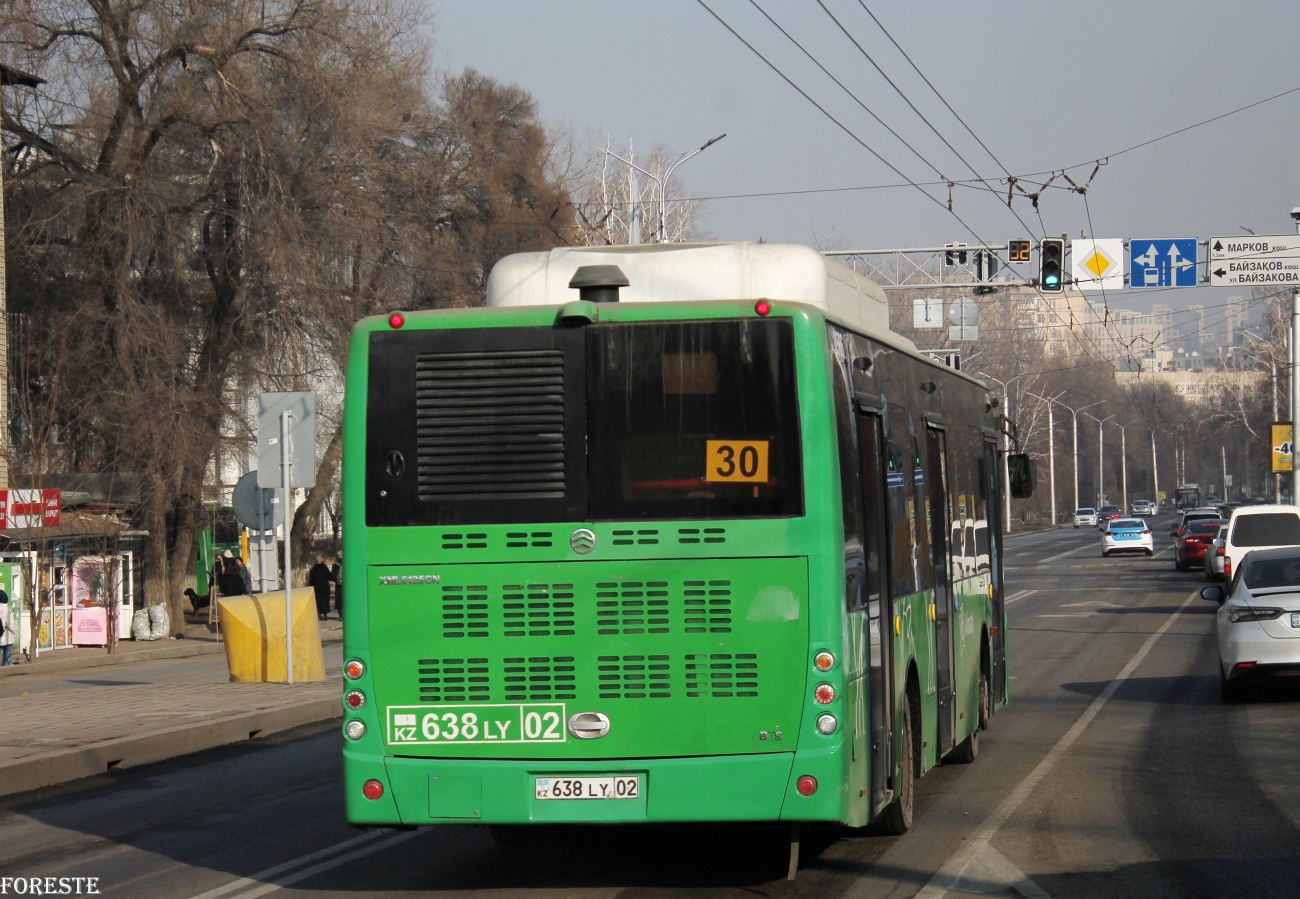 Алматы, Golden Dragon XML6125CN (Hyundai Trans Auto) № 3566