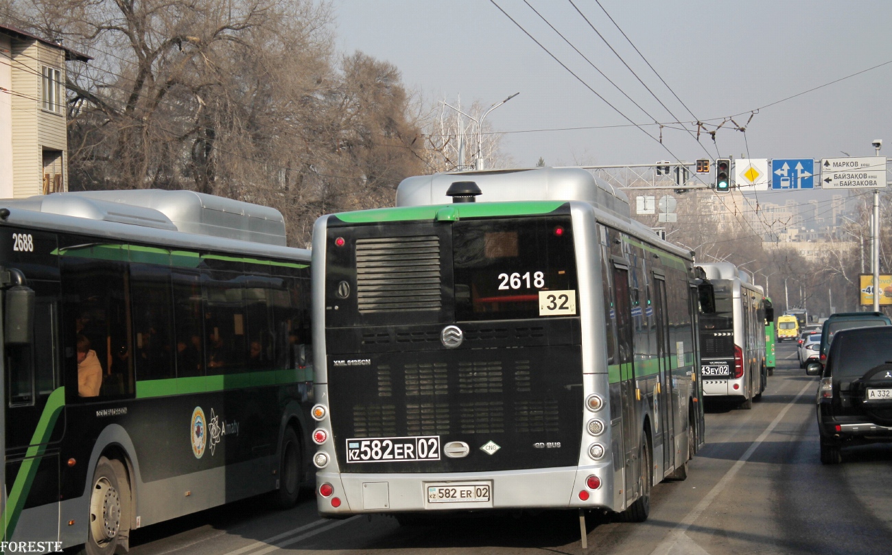 Алматы, Golden Dragon XML6125CN (Hyundai Trans Auto) № 2618