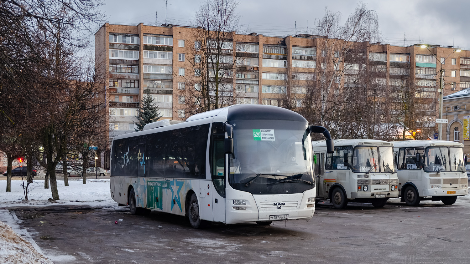 Владимирская область, MAN R12 Lion's Regio ÜL314 № М 187 РН 33