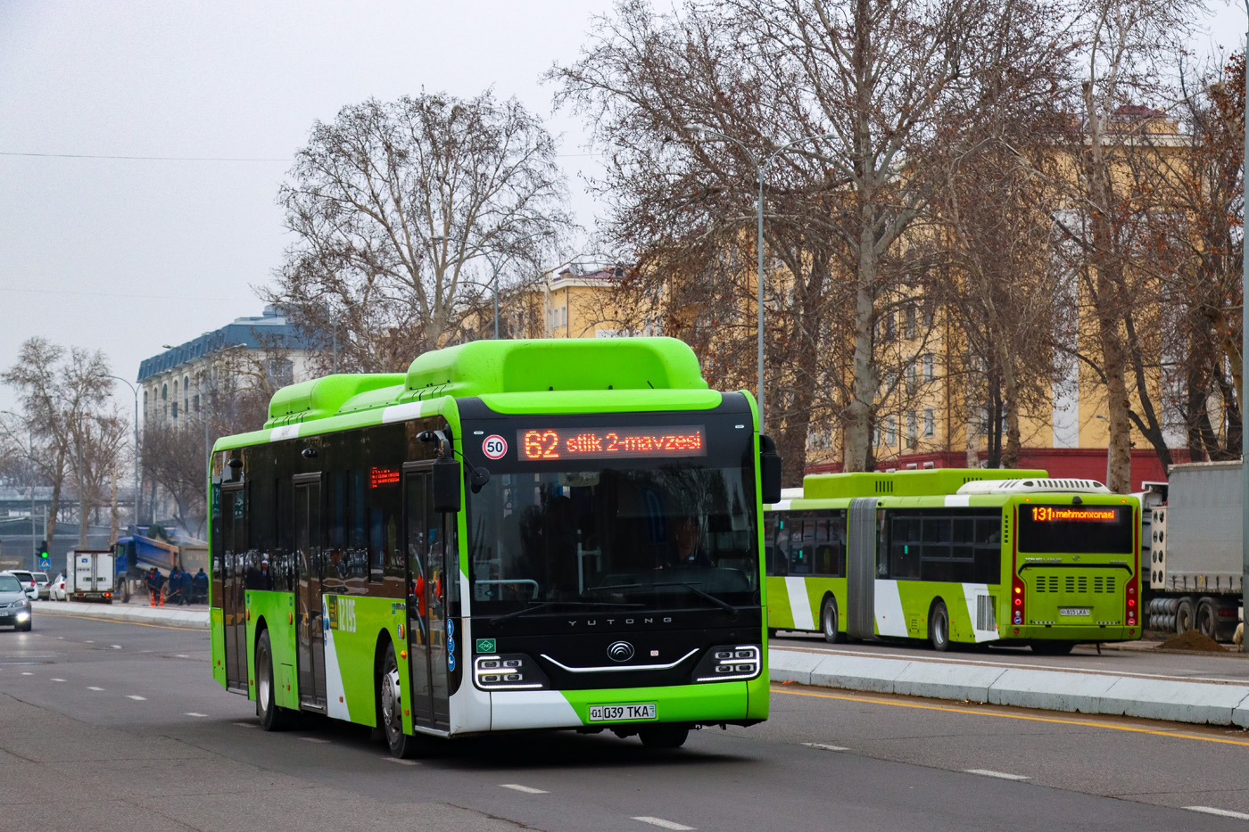 Узбекистан, Yutong ZK6126HG № 12195