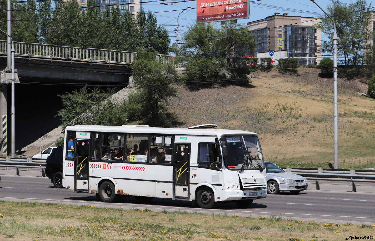 Красноярский край, ПАЗ-320412-05 № К 572 НС 124