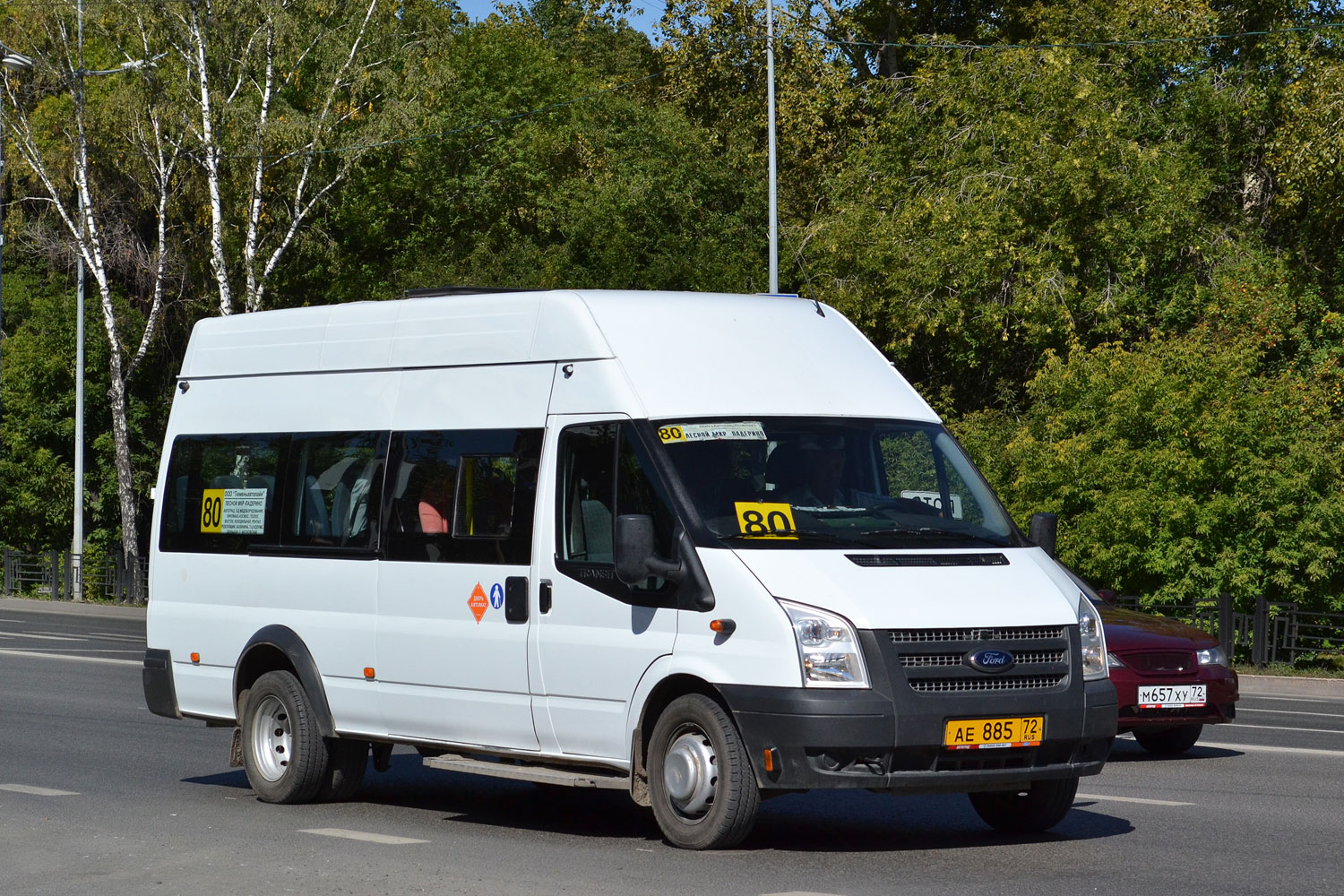 Тюменская область, Ford Transit [RUS] (Z6F.ESF.) № АЕ 885 72