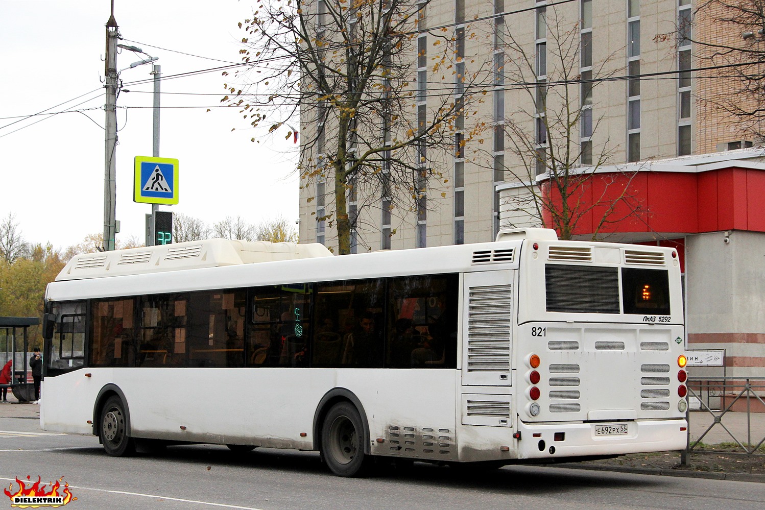 Новгородская область, ЛиАЗ-5292.67 (CNG) № 821