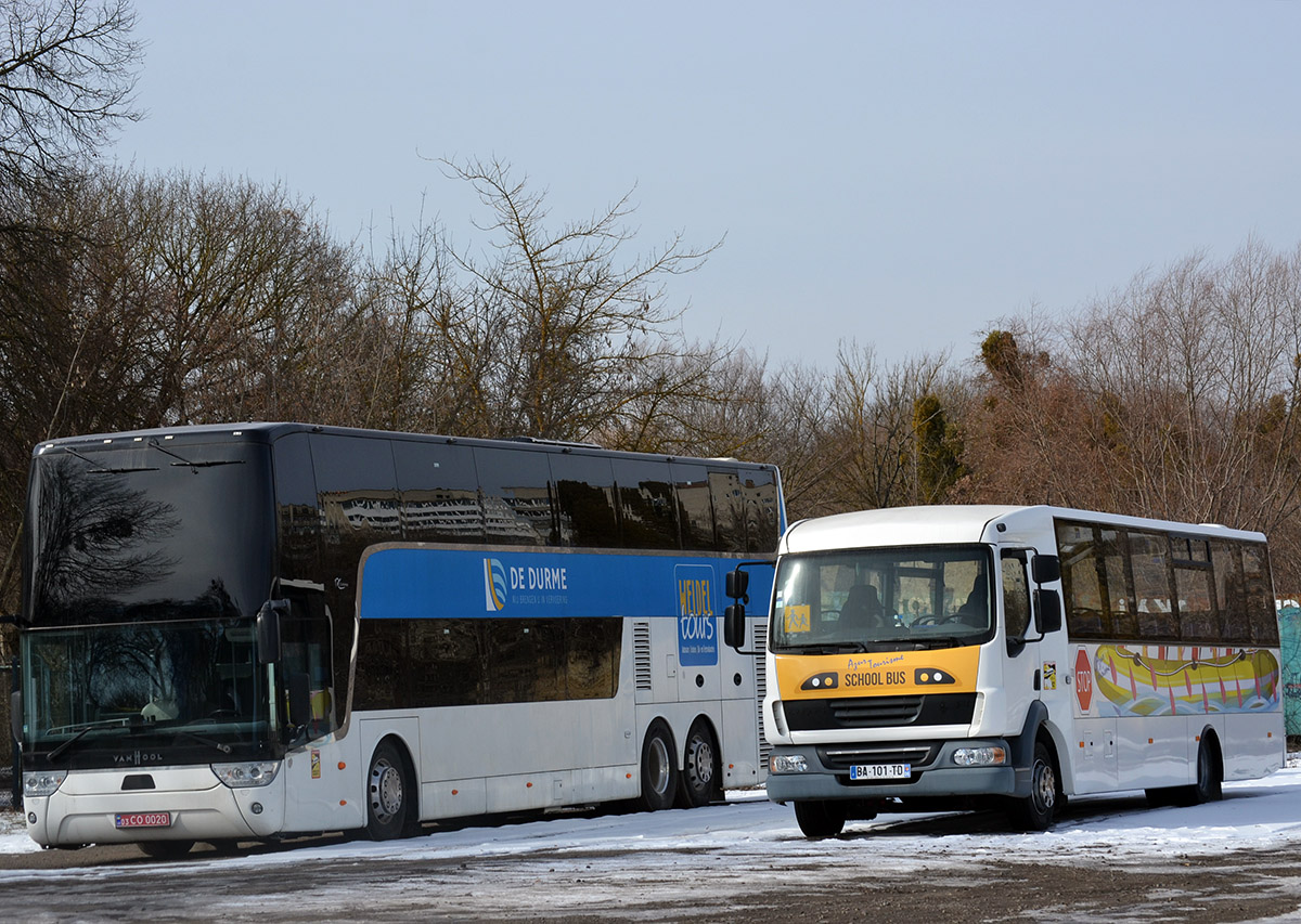 Волынская область, Van Hool № 03 СО 0020; Волынская область, VDL Jonckheere 1LX119 № BA-101-TD