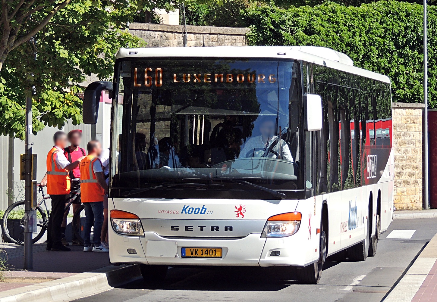 Люксембург, Setra S418LE business № VK 1401