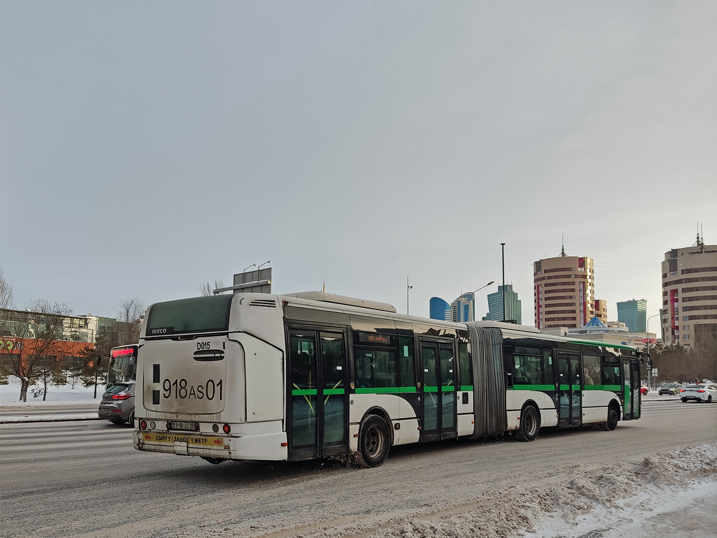 Астана, Irisbus Citelis 18M № D015 Астана, Irisbus Citelis 18M № D015