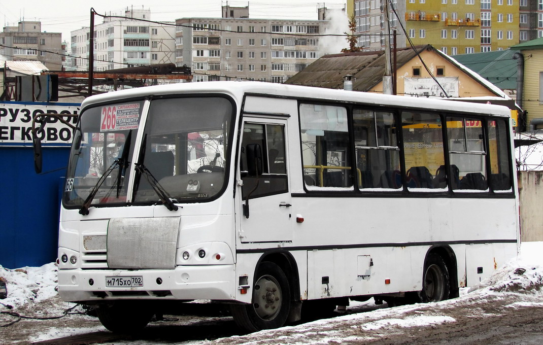 Башкортостан, ПАЗ-320402-05 № М 715 ХО 702