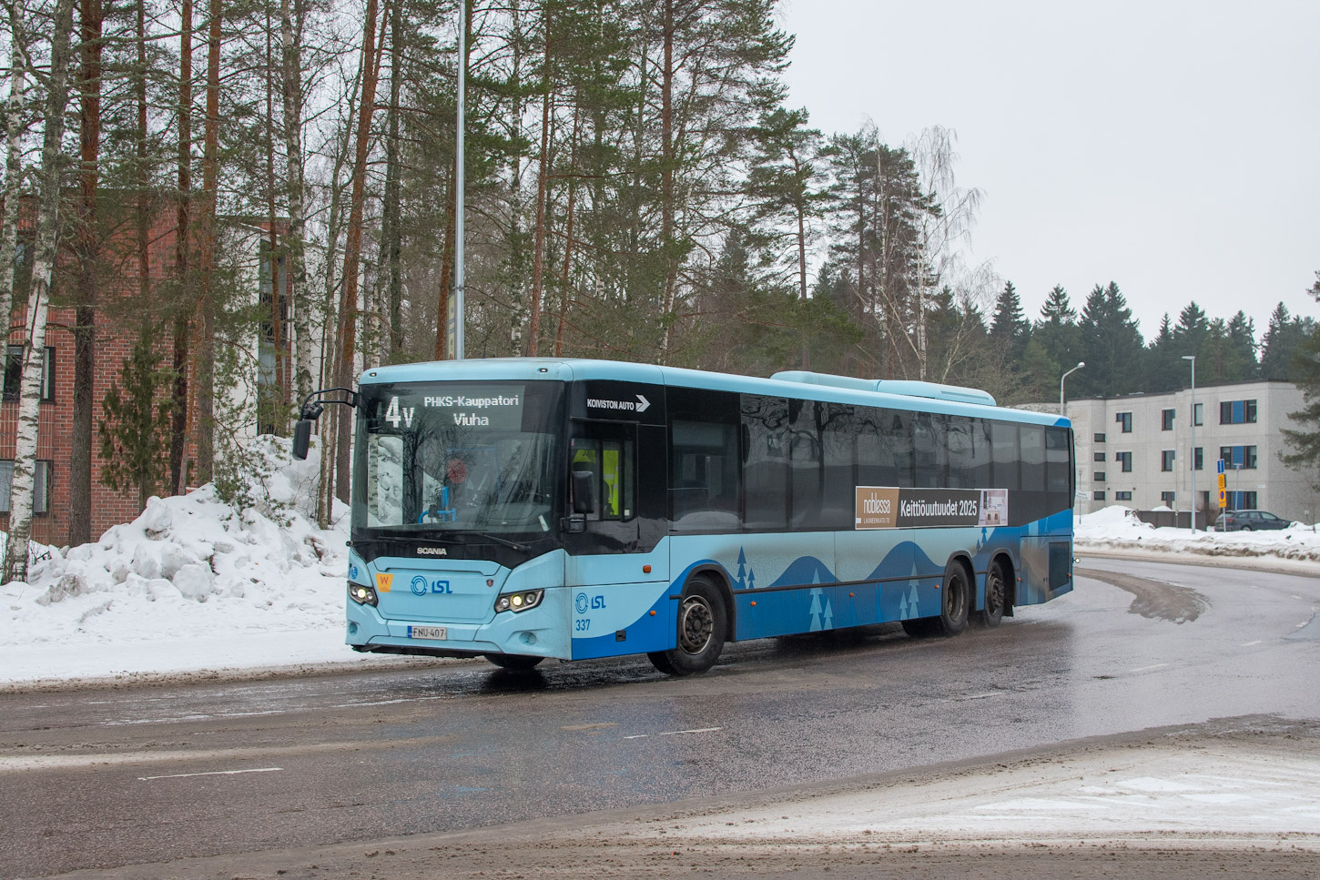 Финляндия, Scania Citywide LE Suburban № 337