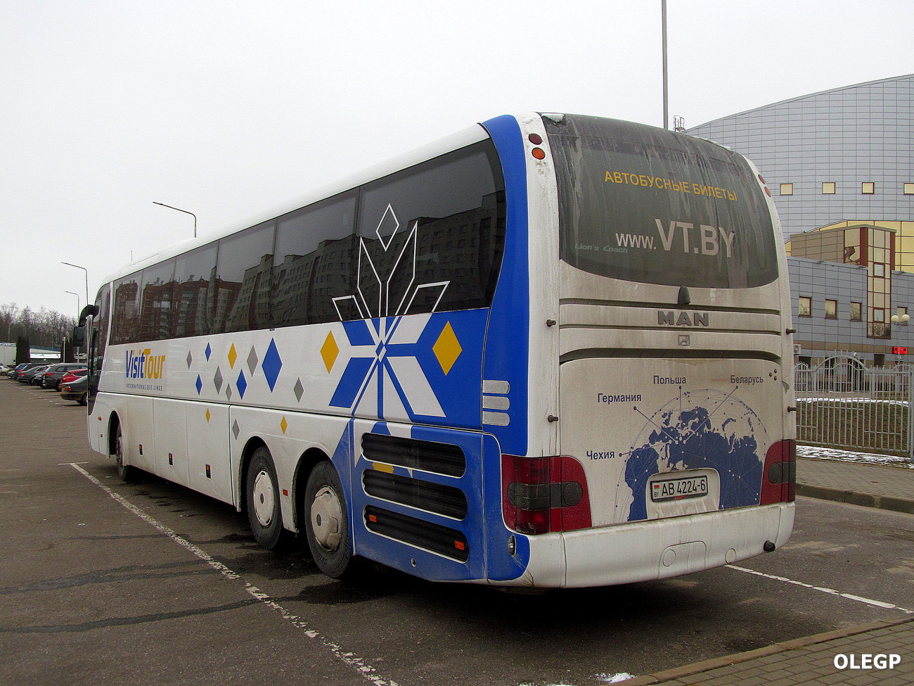 Могилёвская область, MAN R08 Lion's Coach L RHC464 L № АВ 4224-6