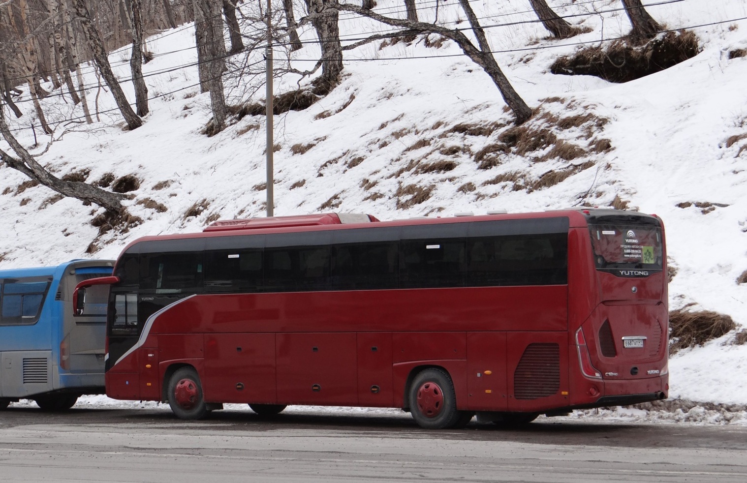 Kamchatskiy kray, Yutong C12PRO (ZK6128H) Nr. Е 687 АТ 41