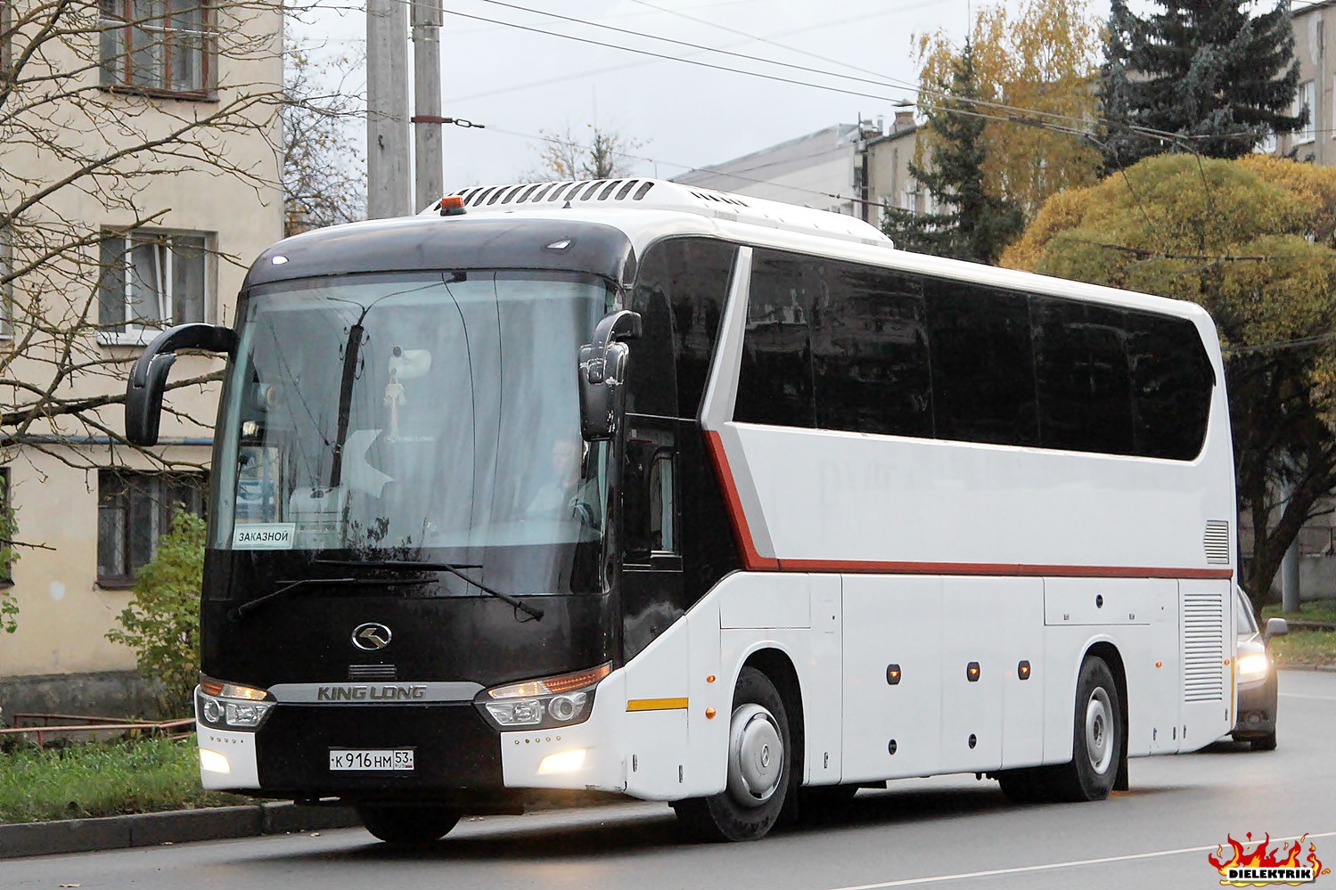 Новгородская область, King Long XMQ6129Y № К 916 НМ 53