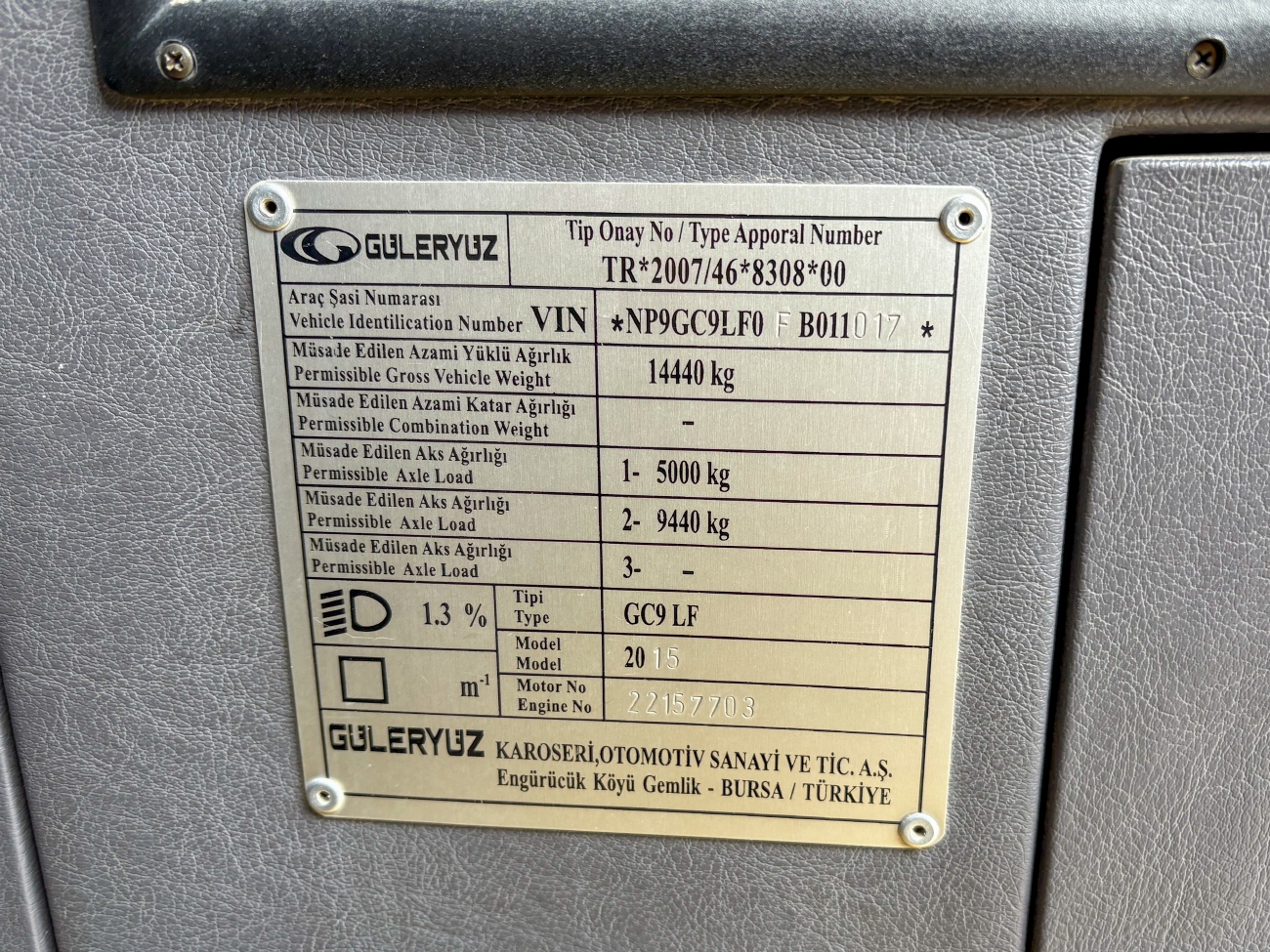 Турция, Güleryüz Cobra GM220LE № 88 Турция, Güleryüz Cobra GM220LE № 88
