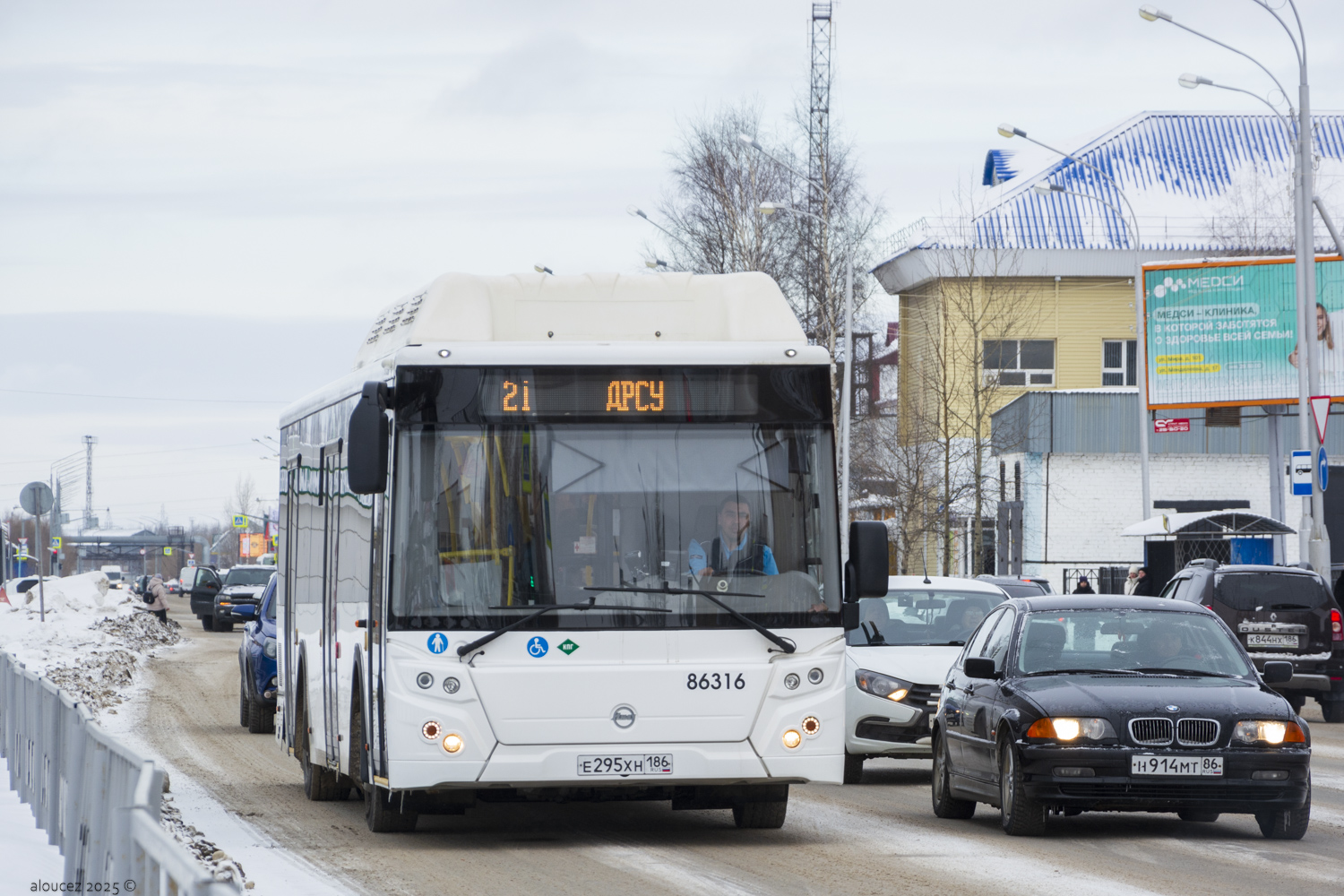 Ханты-Мансийский АО, ЛиАЗ-5292.67 (CNG) № 86316