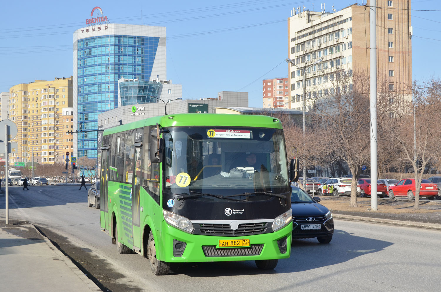 Тюменская область, ПАЗ-320435-04 "Vector Next" № АН 882 72 Тюменская область, ПАЗ-320435-04 "Vector Next" № АН 882 72