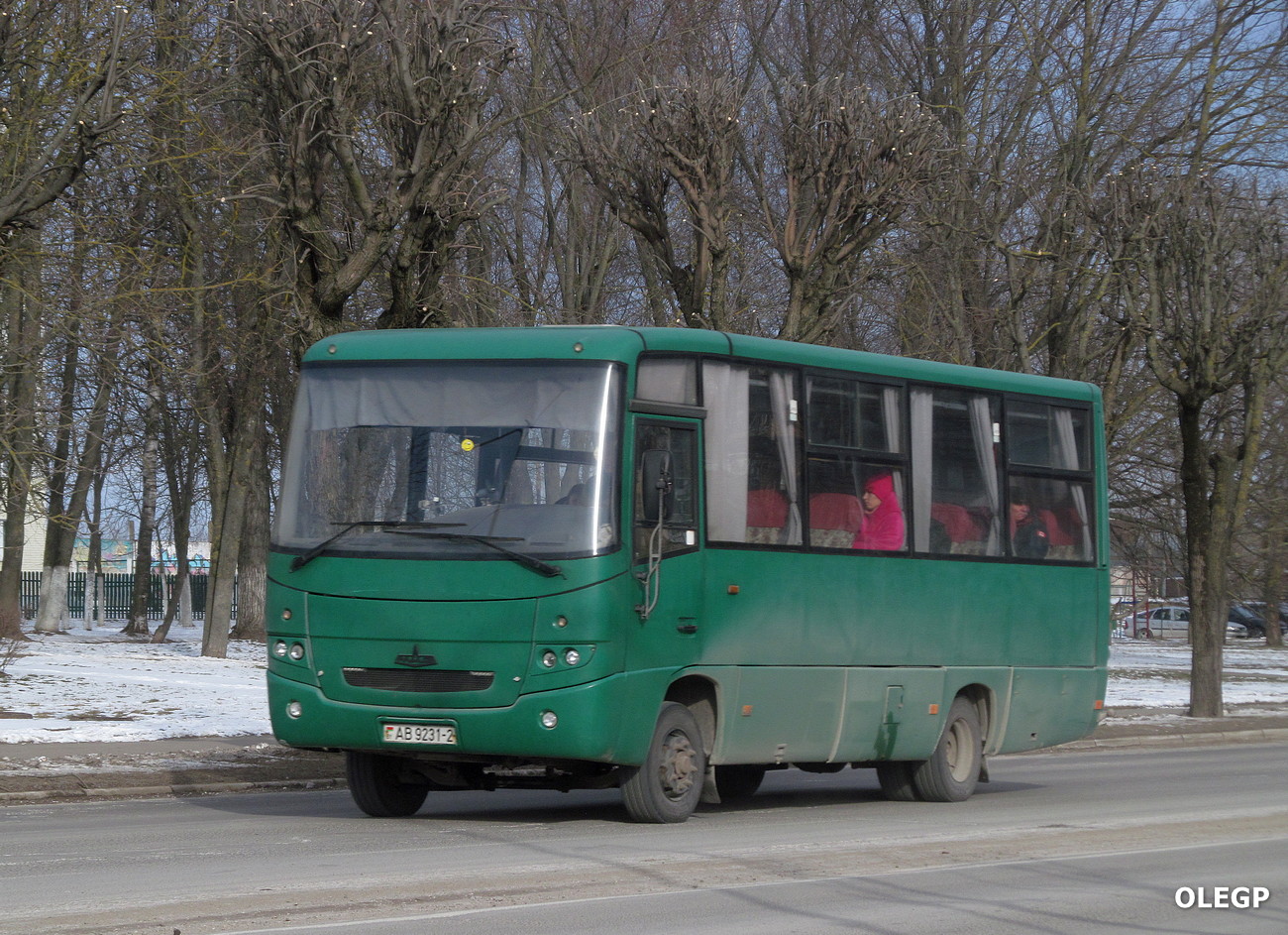 Витебская область, МАЗ-256.170 № АВ 9231-2
