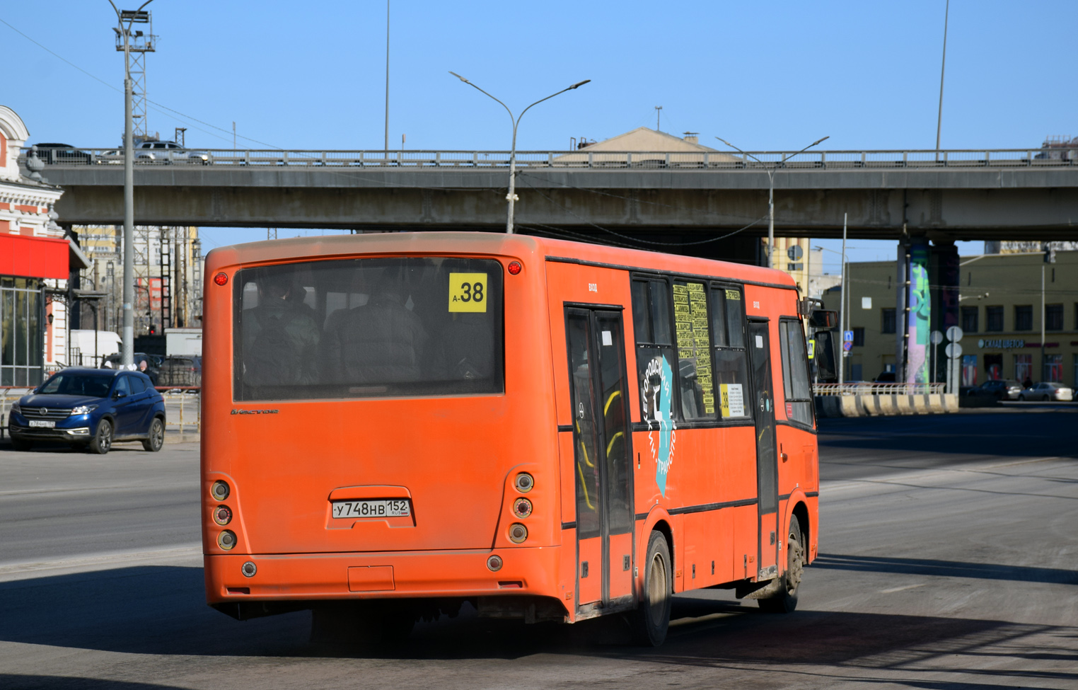 Нижегородская область, ПАЗ-320414-05 "Вектор" № У 748 НВ 152