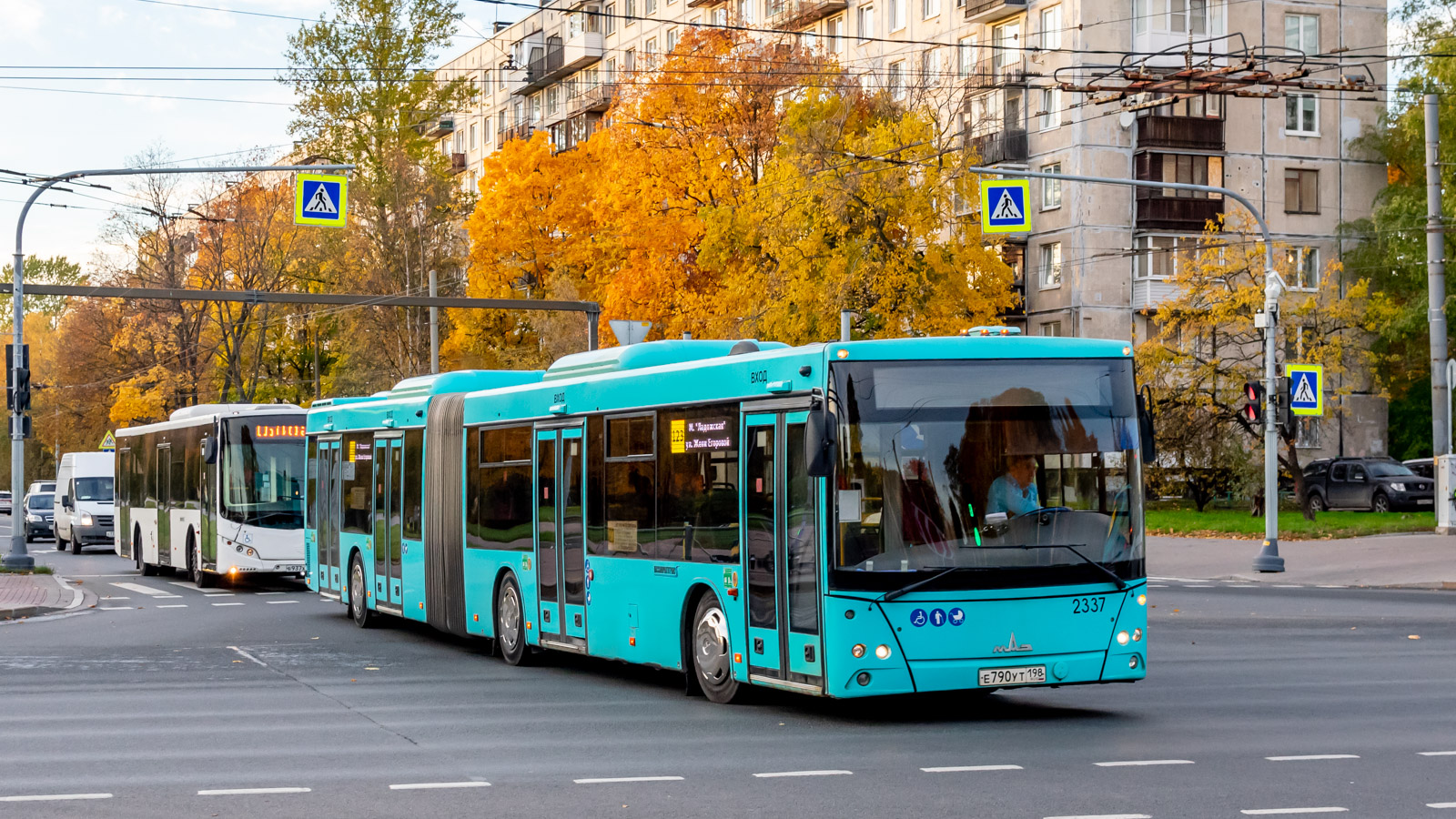 Sankt Petersburg, MAZ-216.066 Nr. 2337