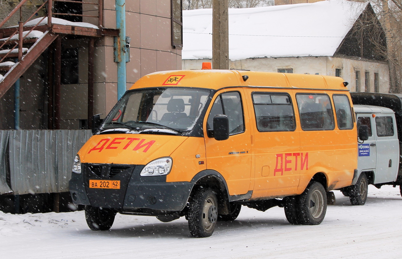 Кемеровская область - Кузбасс, ГАЗ-322171 (XTH, X96) № ВА 202 42
